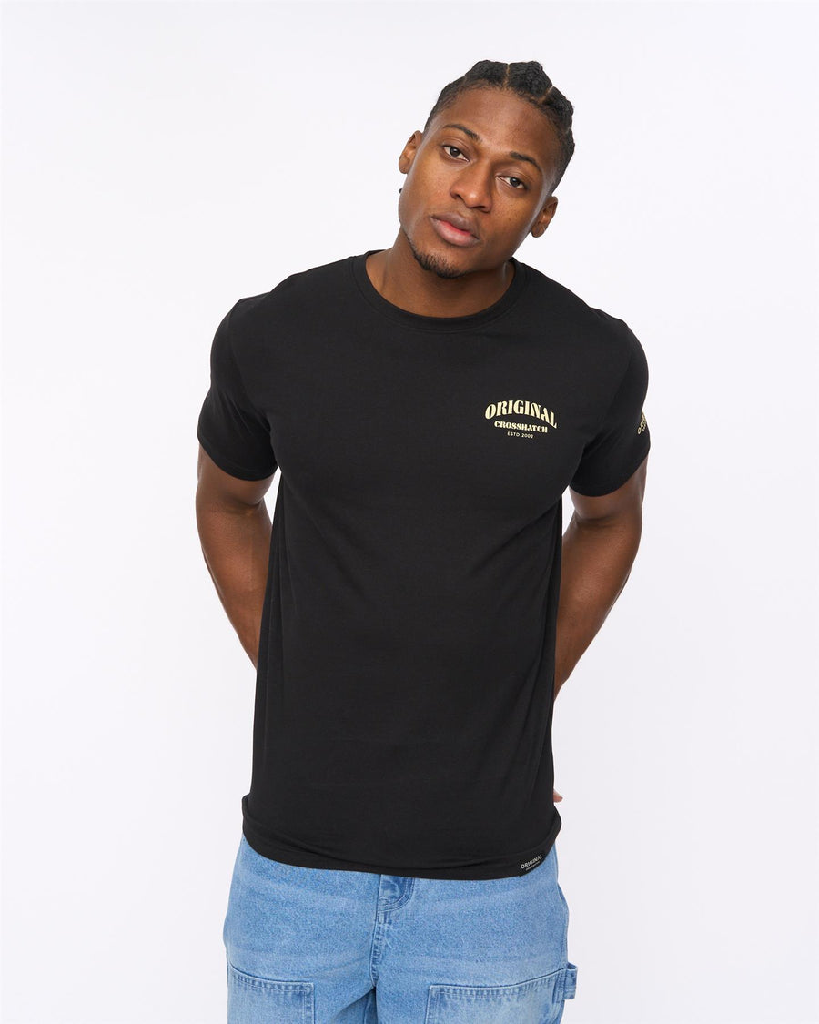 Mens Labstock T-Shirt Black