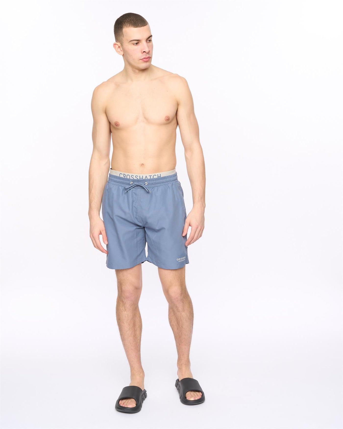 Mens Rembrants Swim Shorts Navy