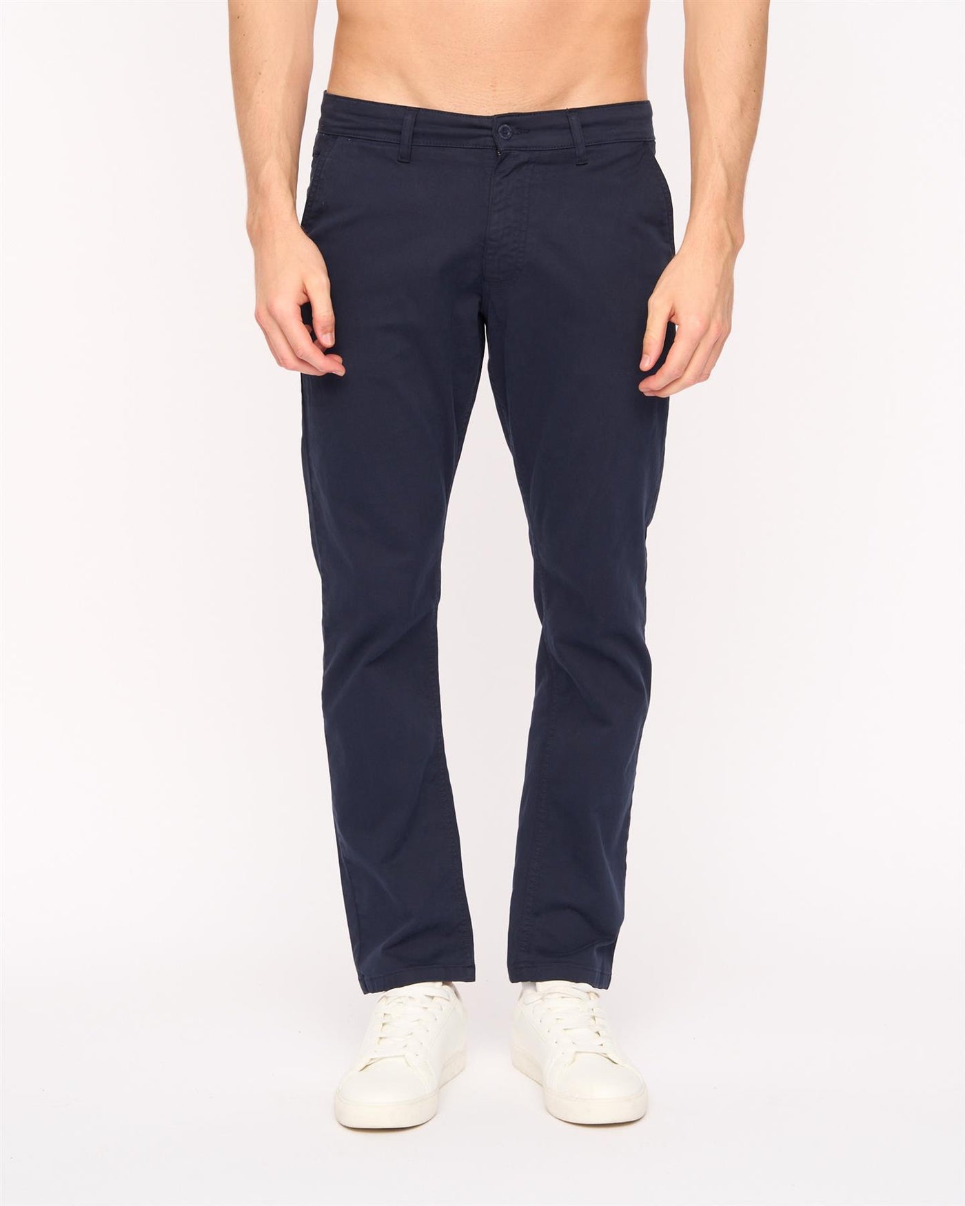 Mens Moretor Chinos Navy