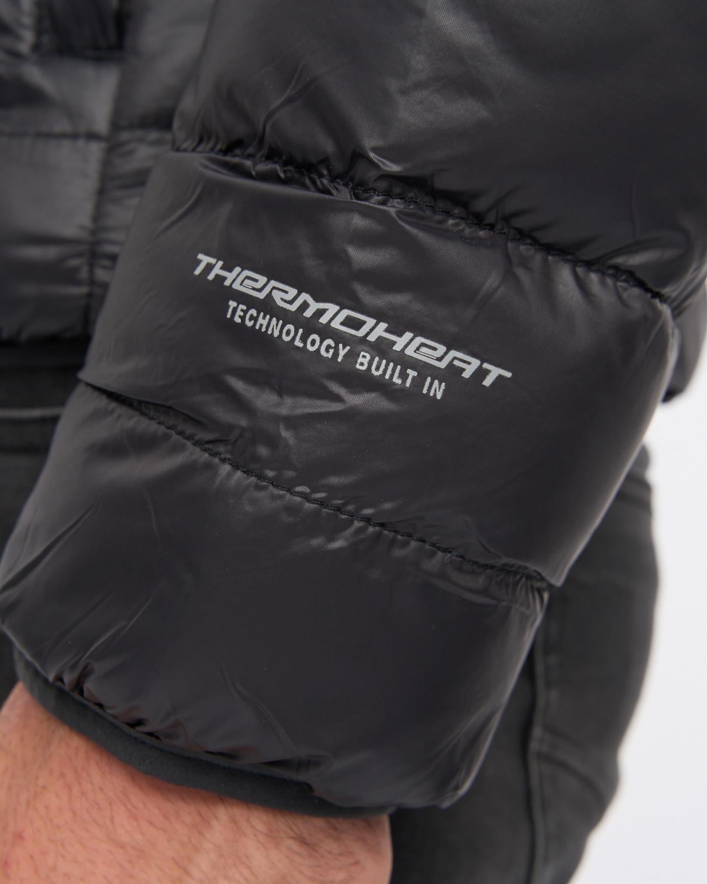 Mens Shemmy Two Quilted Jacket Black
