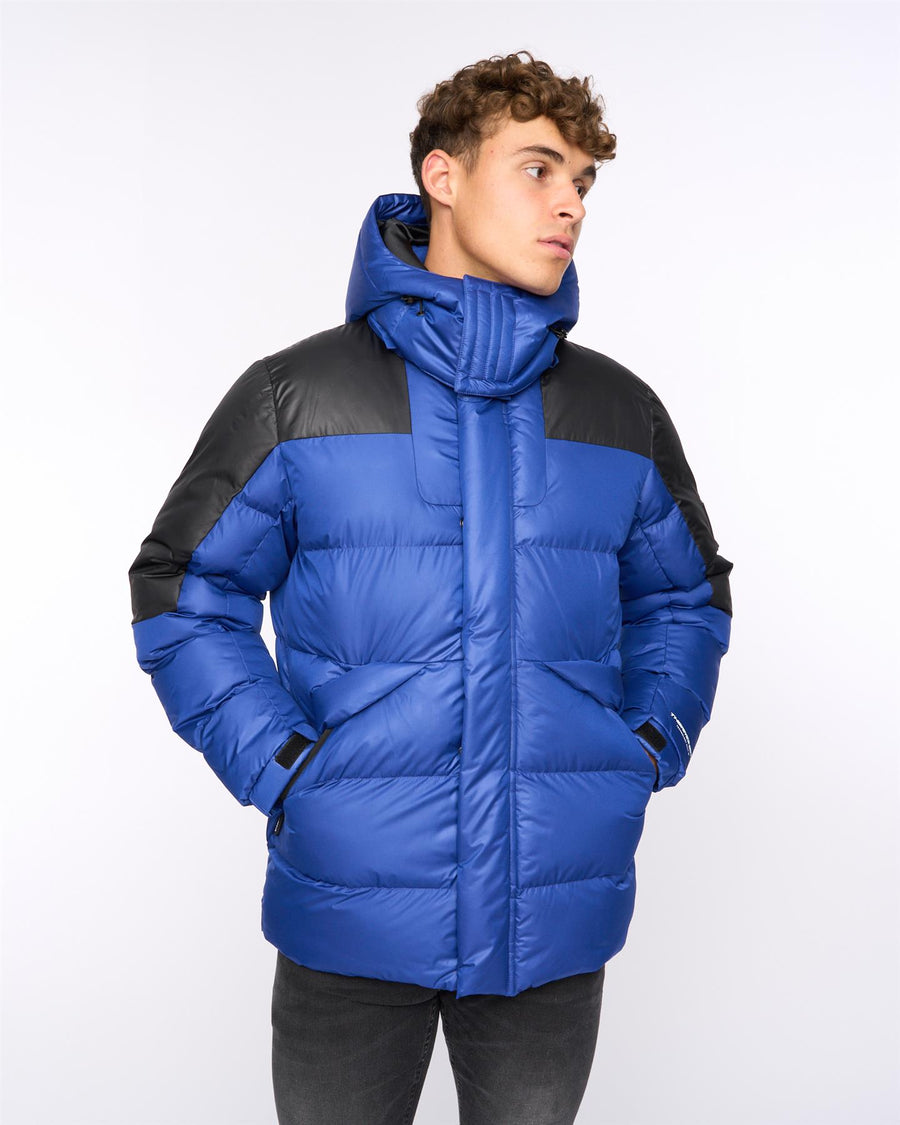 Mens Camptor Panel Jacket Blue