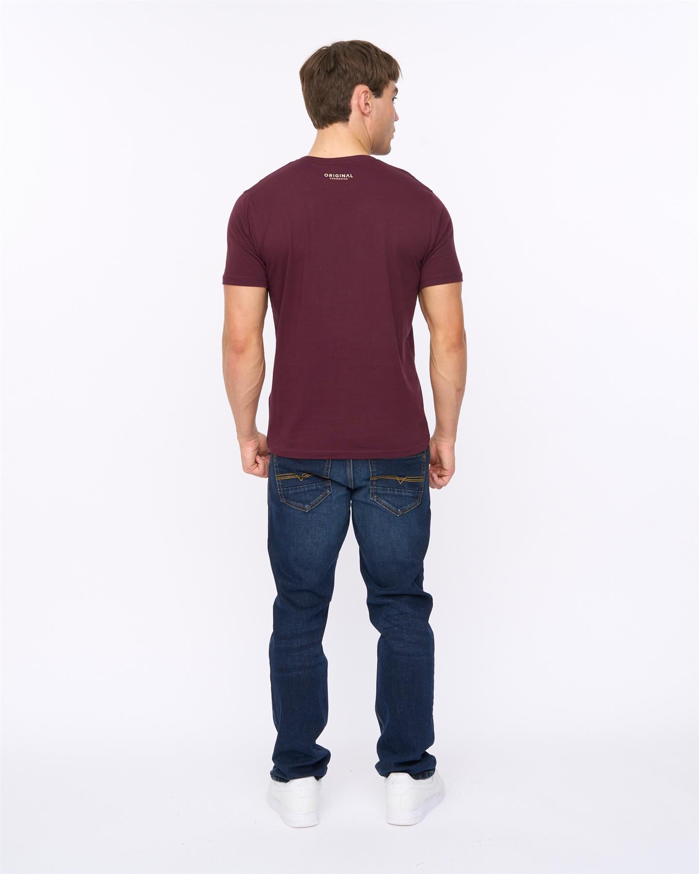 Mens Motocross T-Shirt Raisin