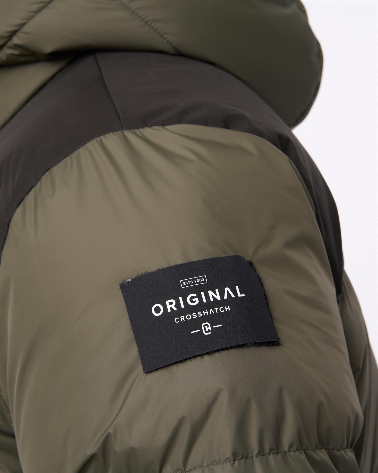 Mens Squadage Panel Jacket Olive