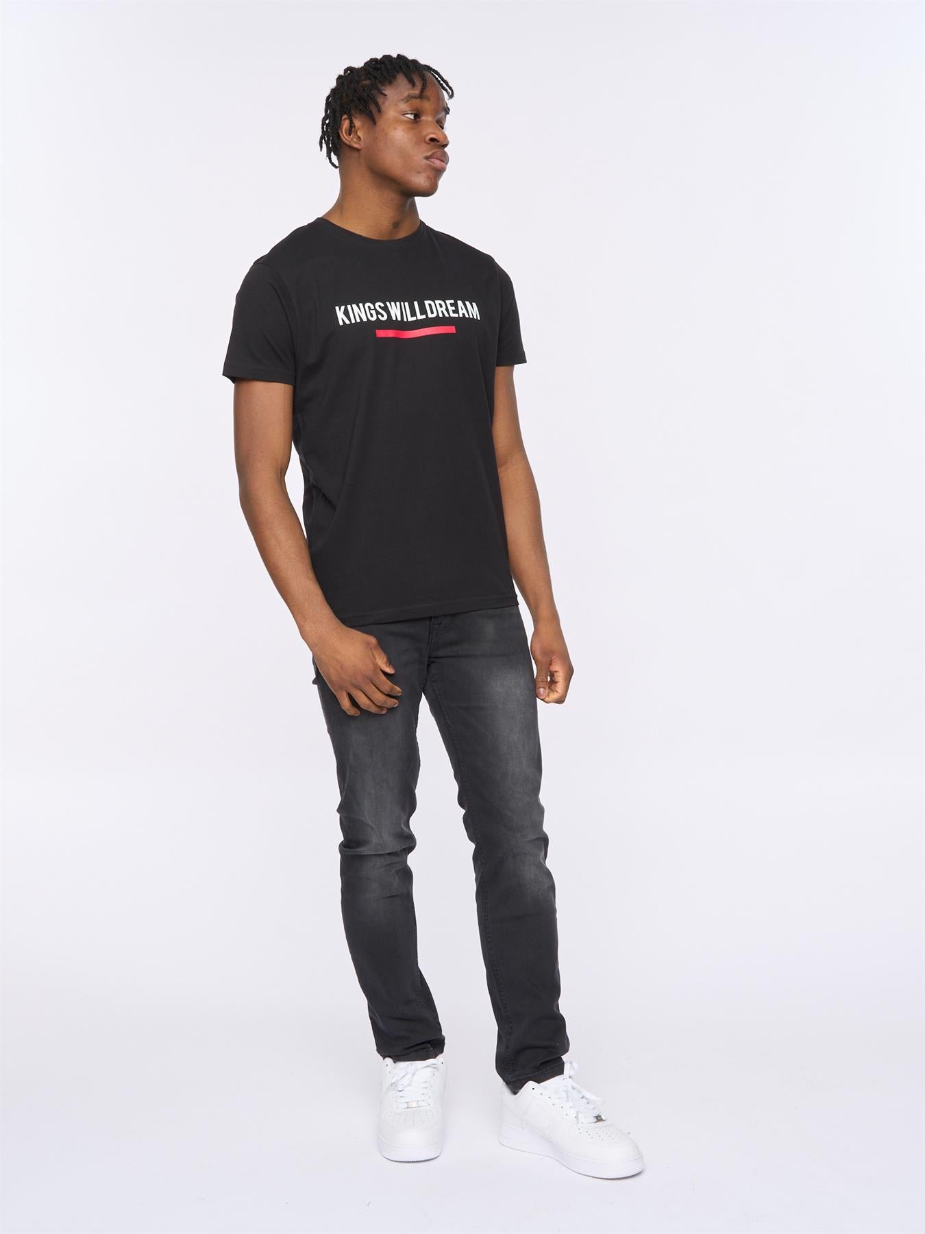 Mens Dollar Bills T-Shirt Black