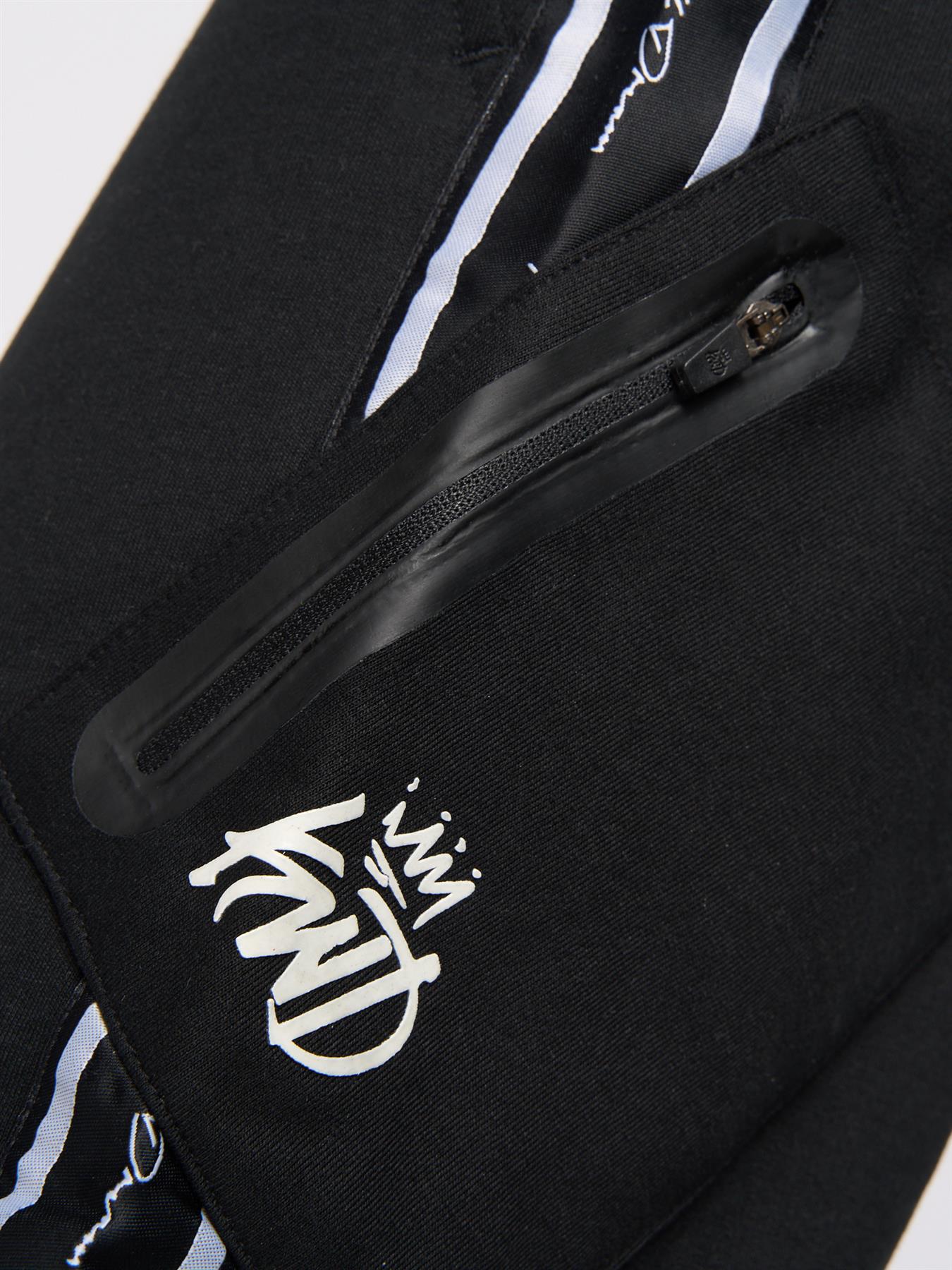 Kids Boys Techy Taped Cargo Shorts Black
