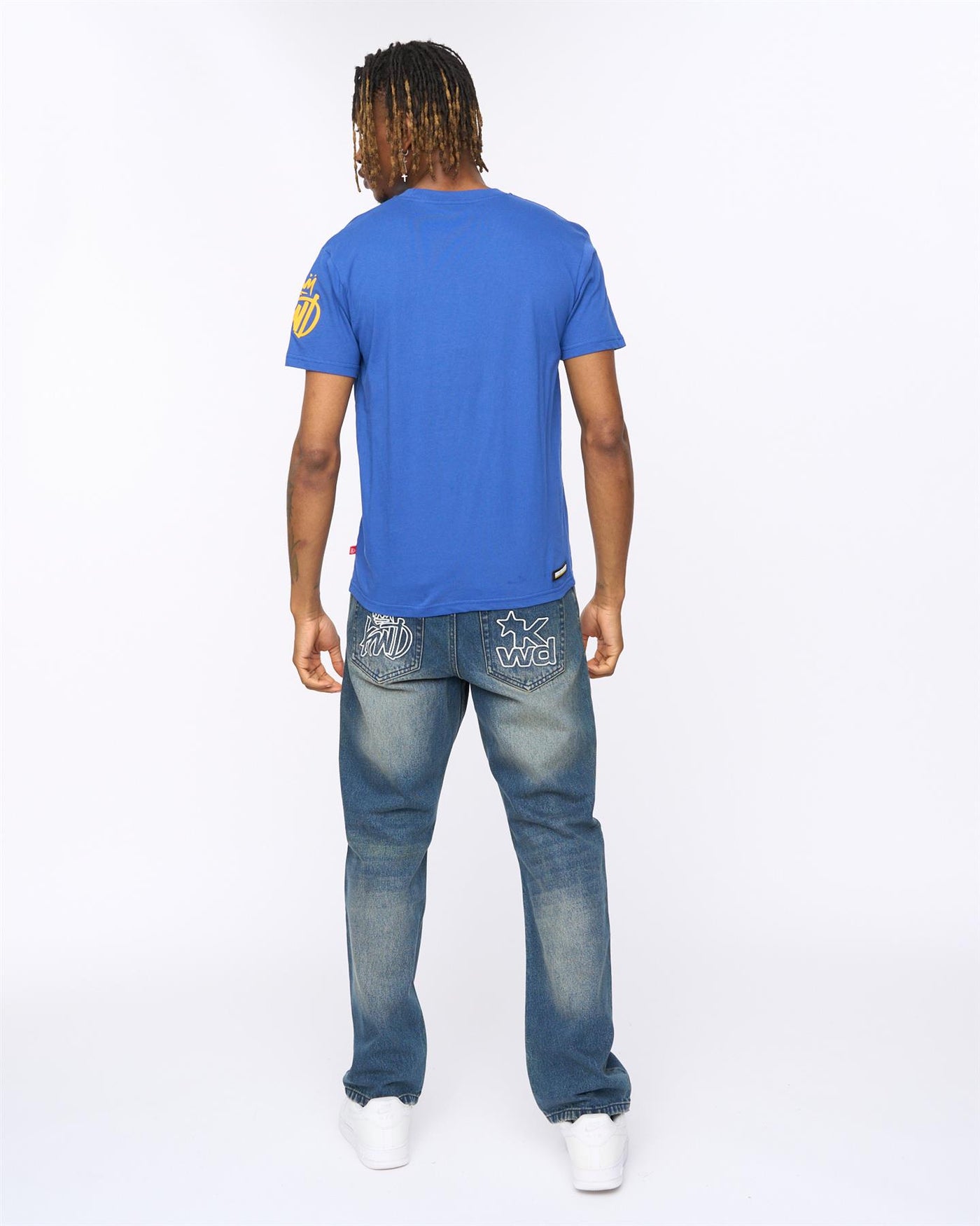 Mens Built T-Shirt Blue