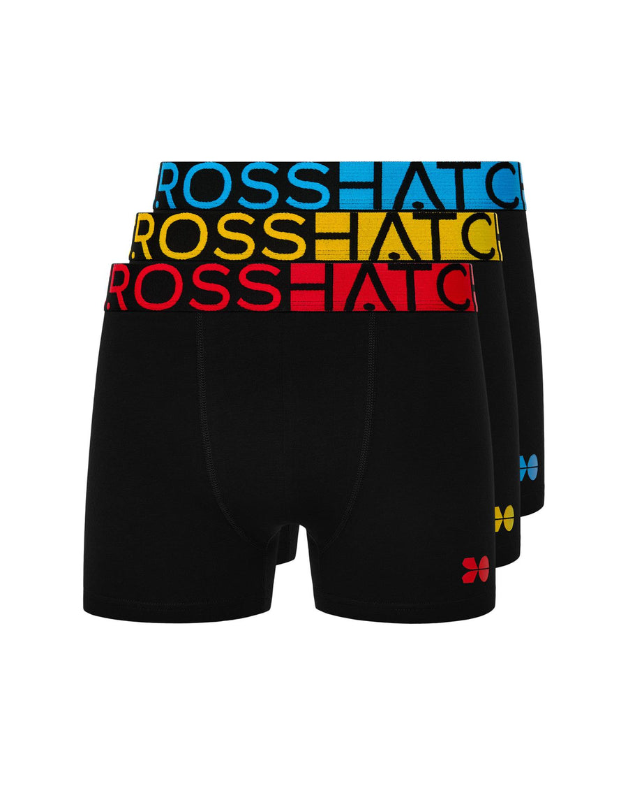 Mens Duron Boxers 3pk Black