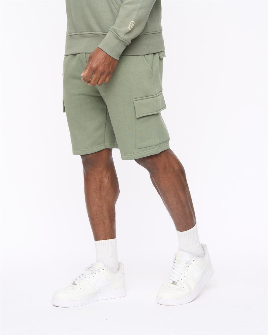 Mens Bardon Cargo Shorts Olive
