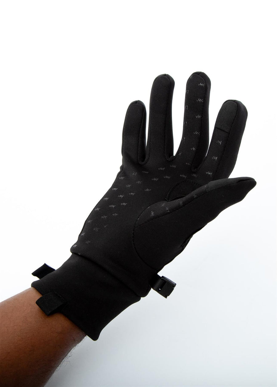 Mens Drayford Cuffed Glove Black