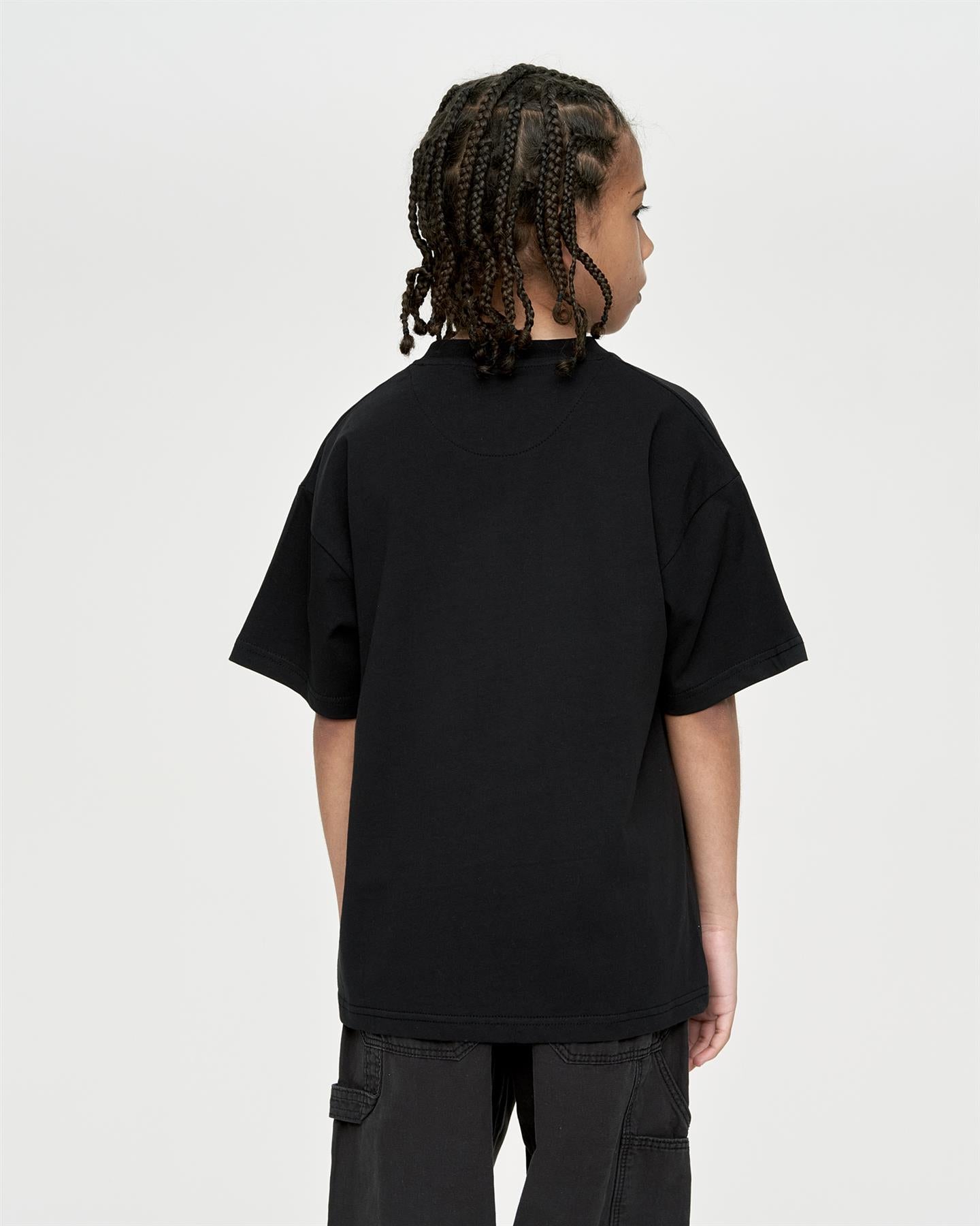 Kids Boys Studio Snake Smile T-Shirt Black