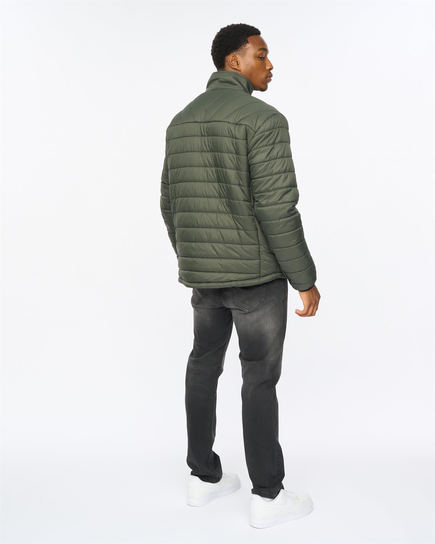 Mens Carricore Padded Jacket Dark Olive