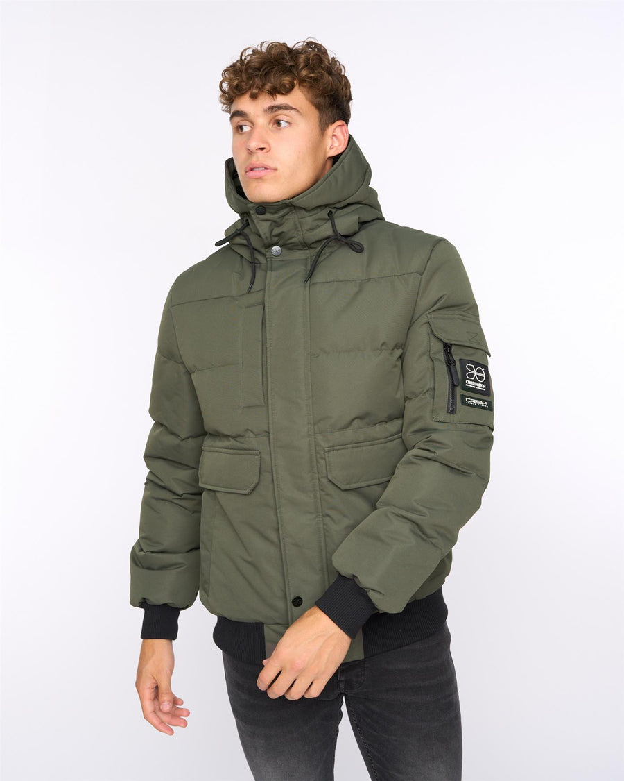 Mens Milwaka Jacket Dark Olive