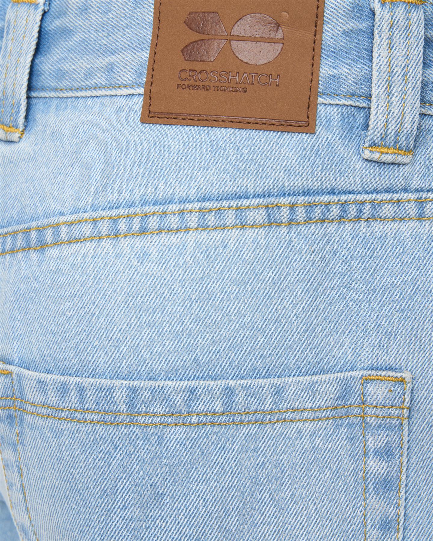 Mens Tillforth Denim Shorts Lightwash