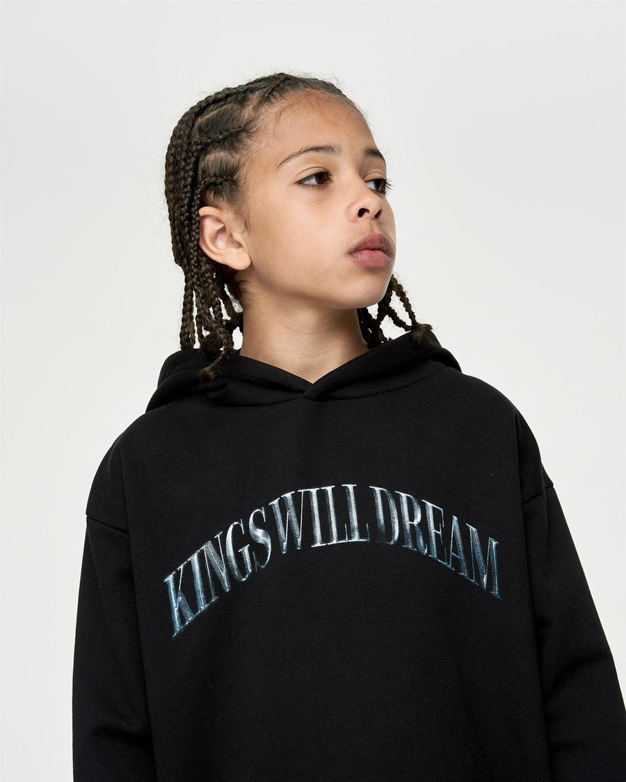Kids Boys Studio Snake Smile Hoodie Black
