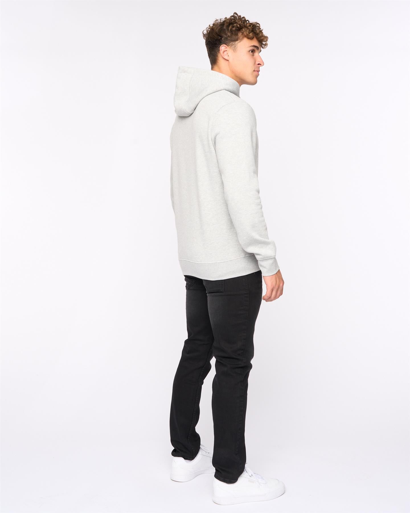 Mens  Nuford Hoodie Light Grey Marl