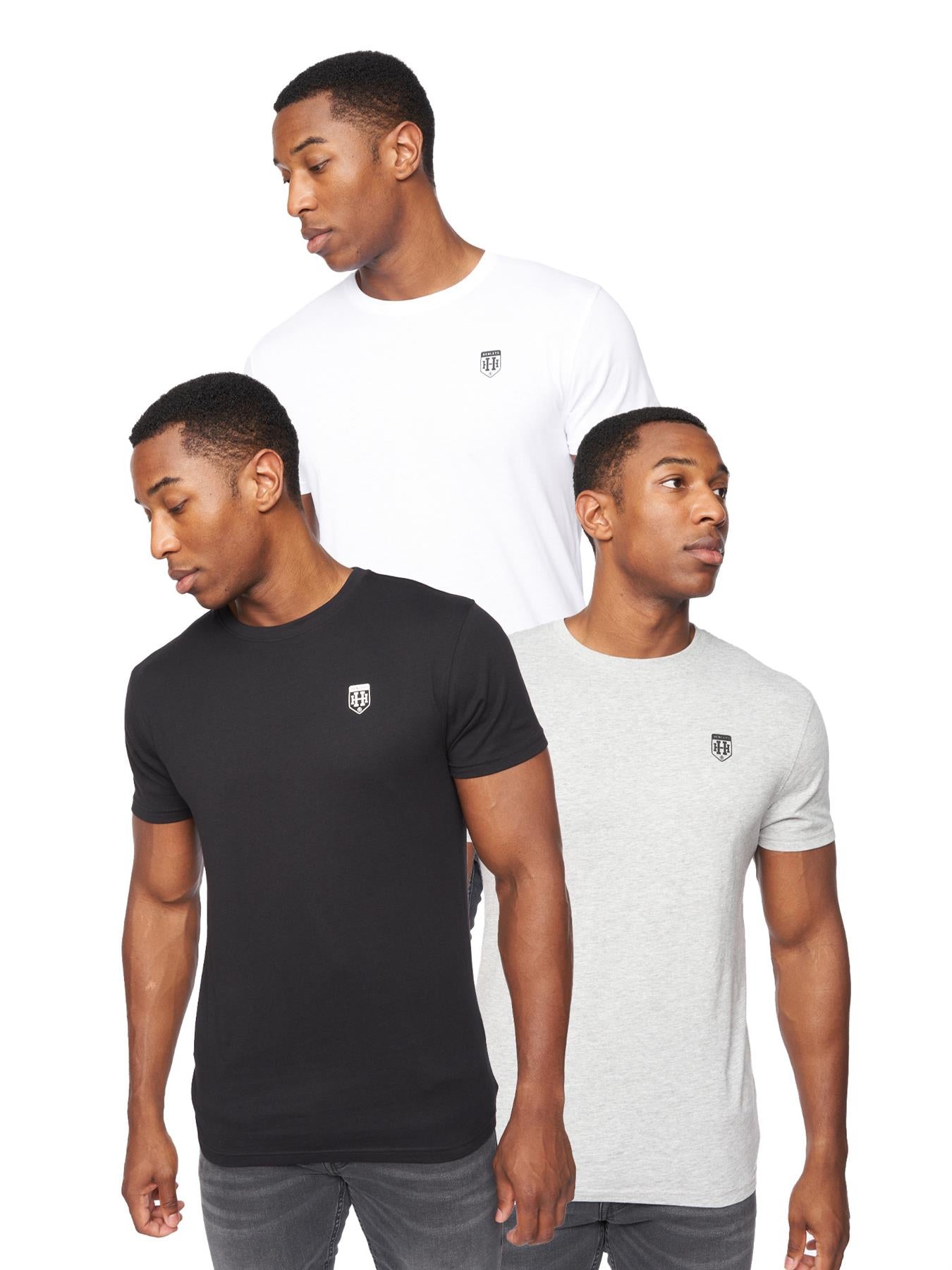 Mens Myer T-Shirt 3pk Assorted