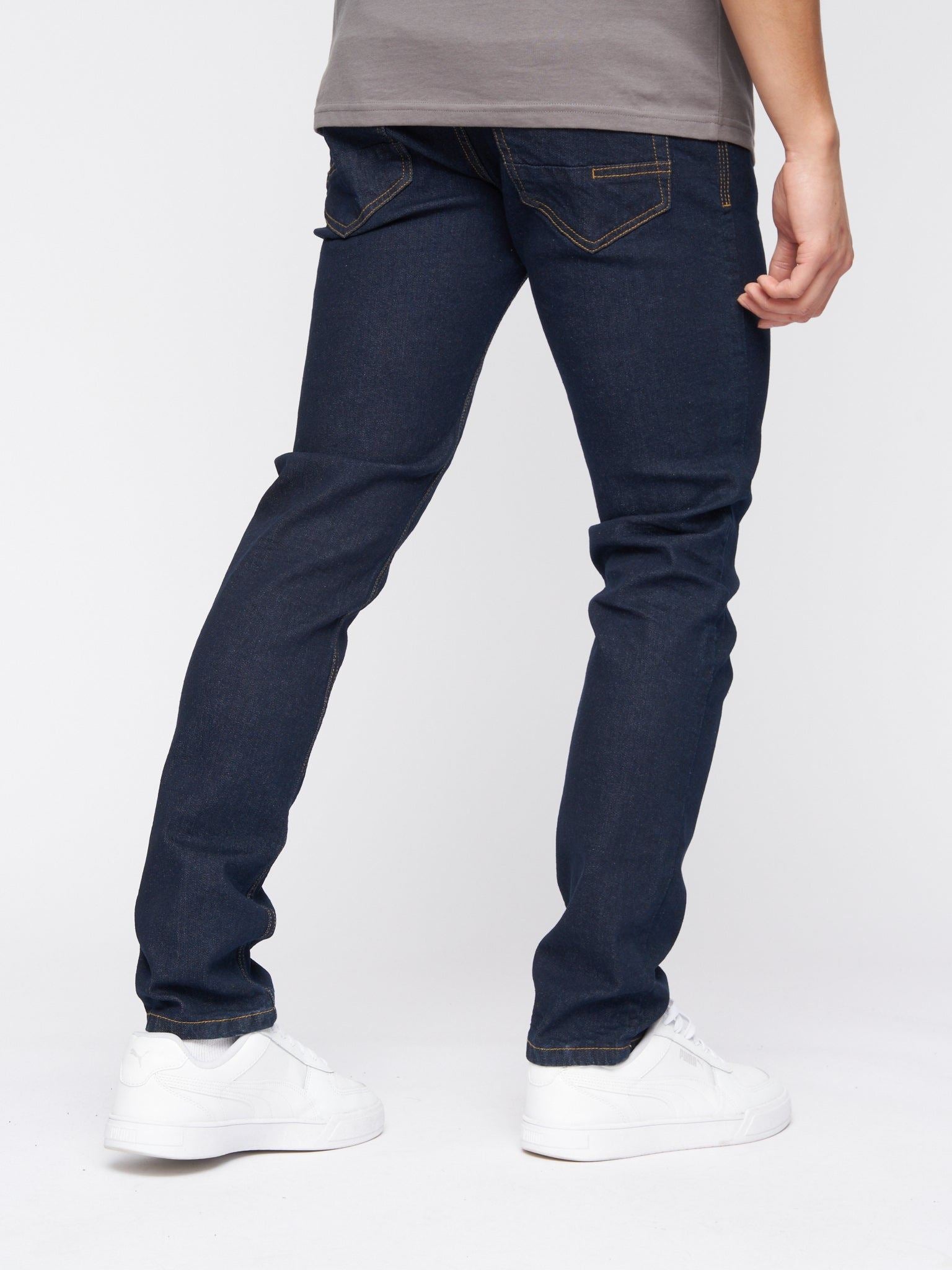 Buraca Slim Fit Denim Jeans Indigo Wash