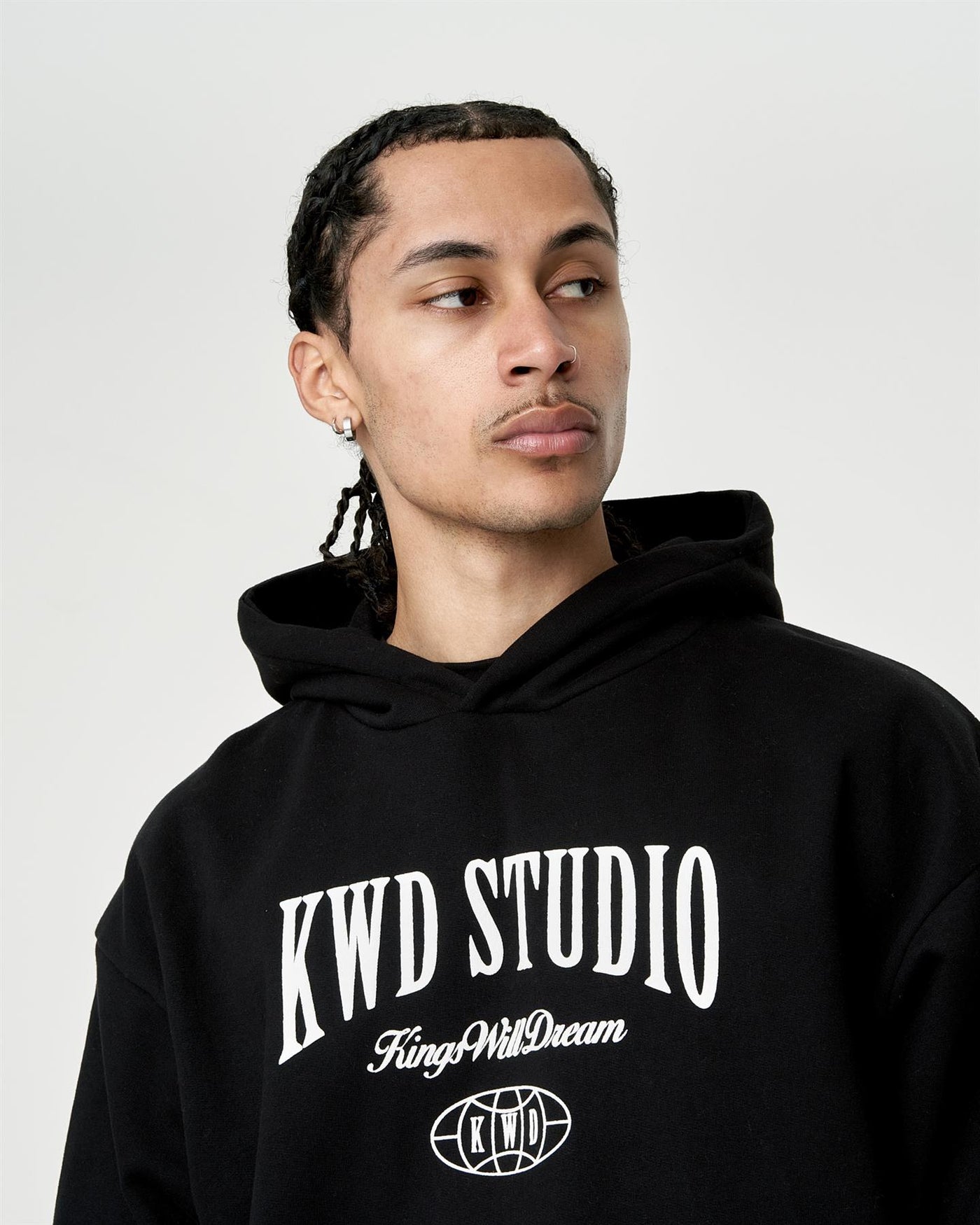 Mens Studio Studios Hoodie Black