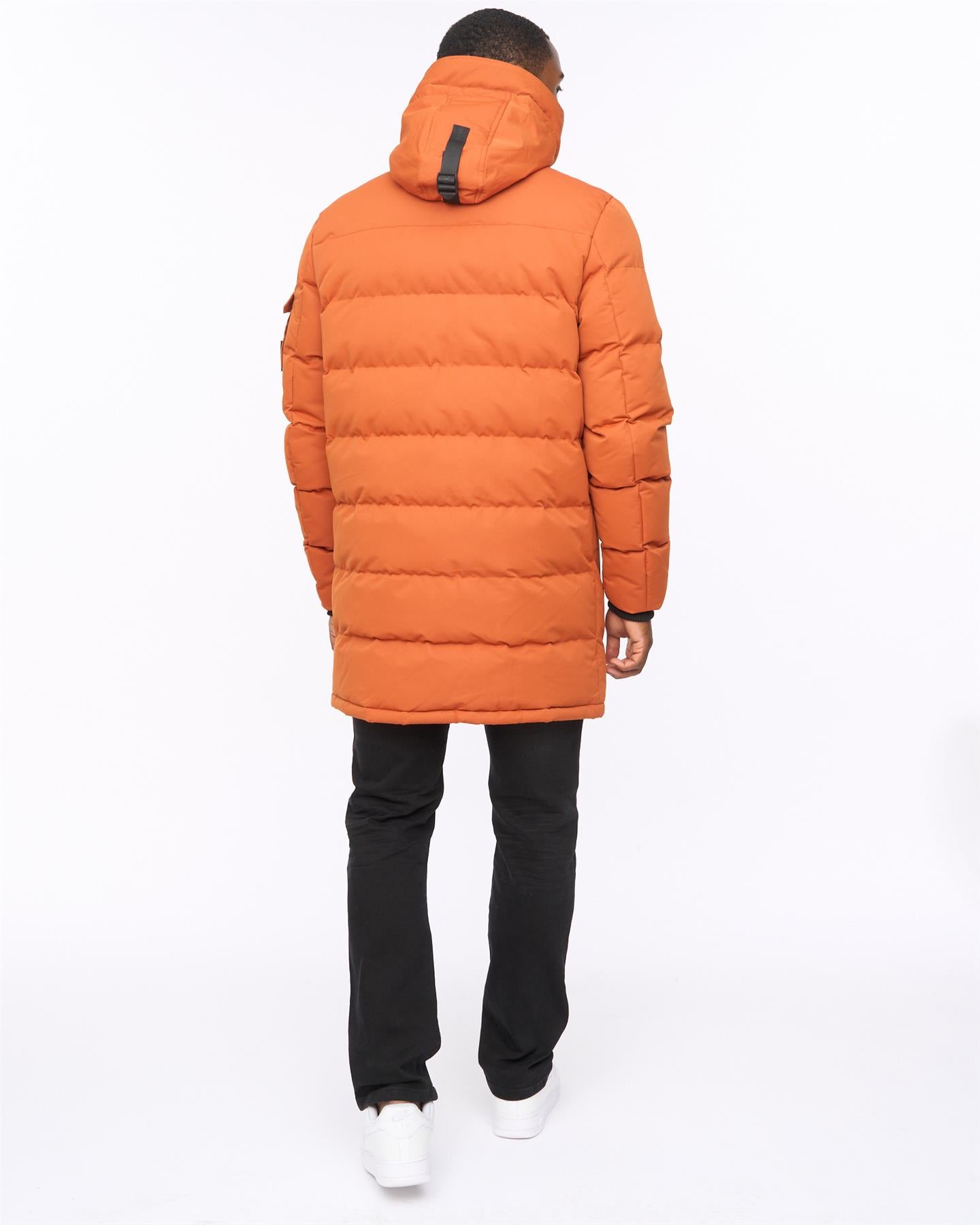 Mens Milwaka Long MVE Jacket Burnt Orange