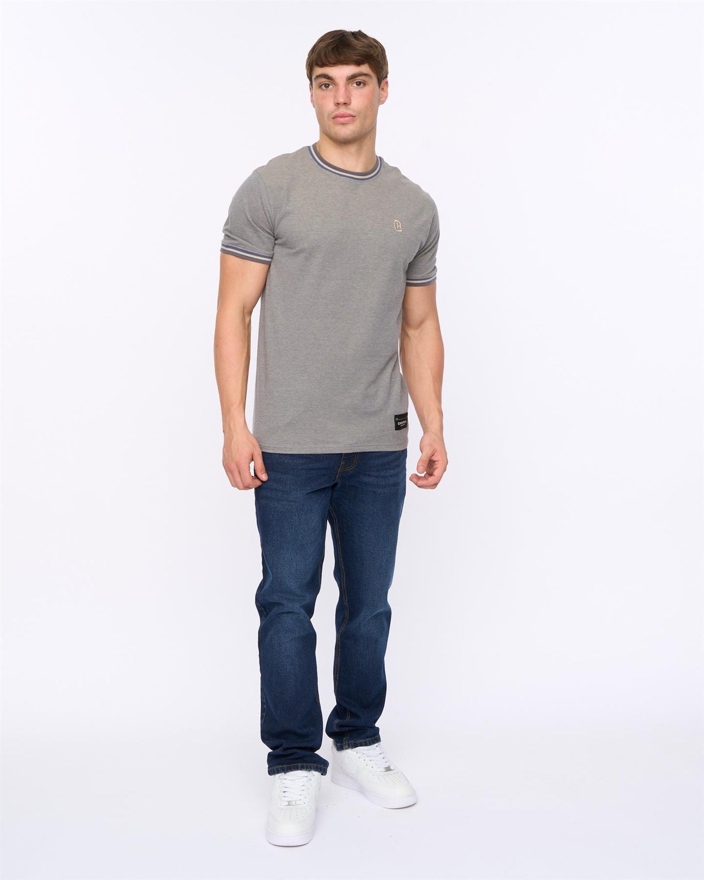 Mens Keraga T-Shirt Denim Blue
