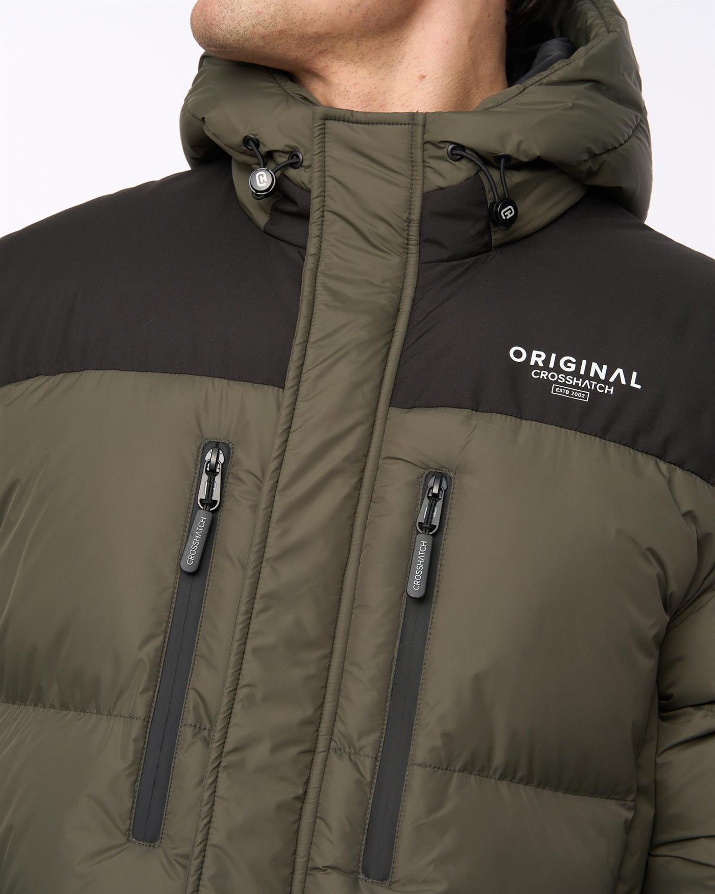 Mens Squadage Panel Jacket Olive