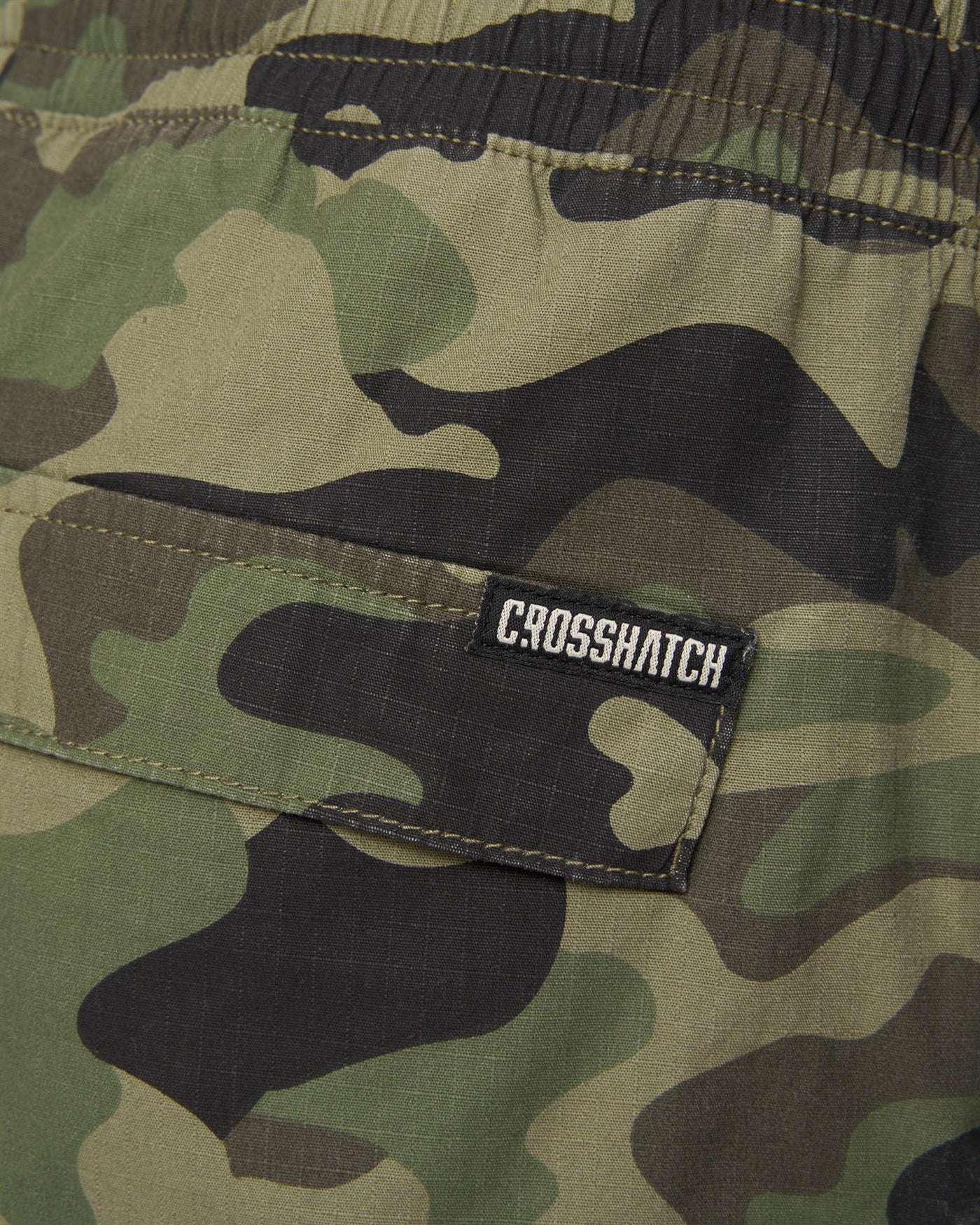 Mens Camtort Camo Shorts Olive Camo