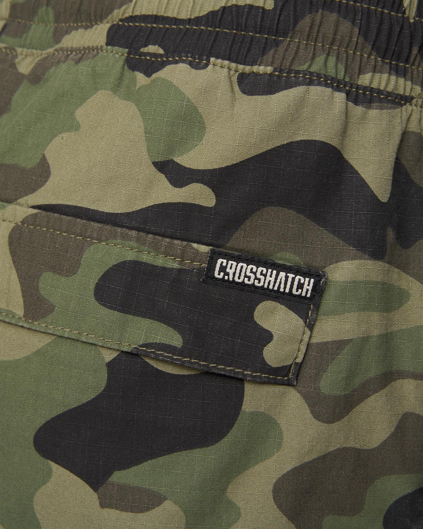Mens Camtort Camo Shorts Olive Camo