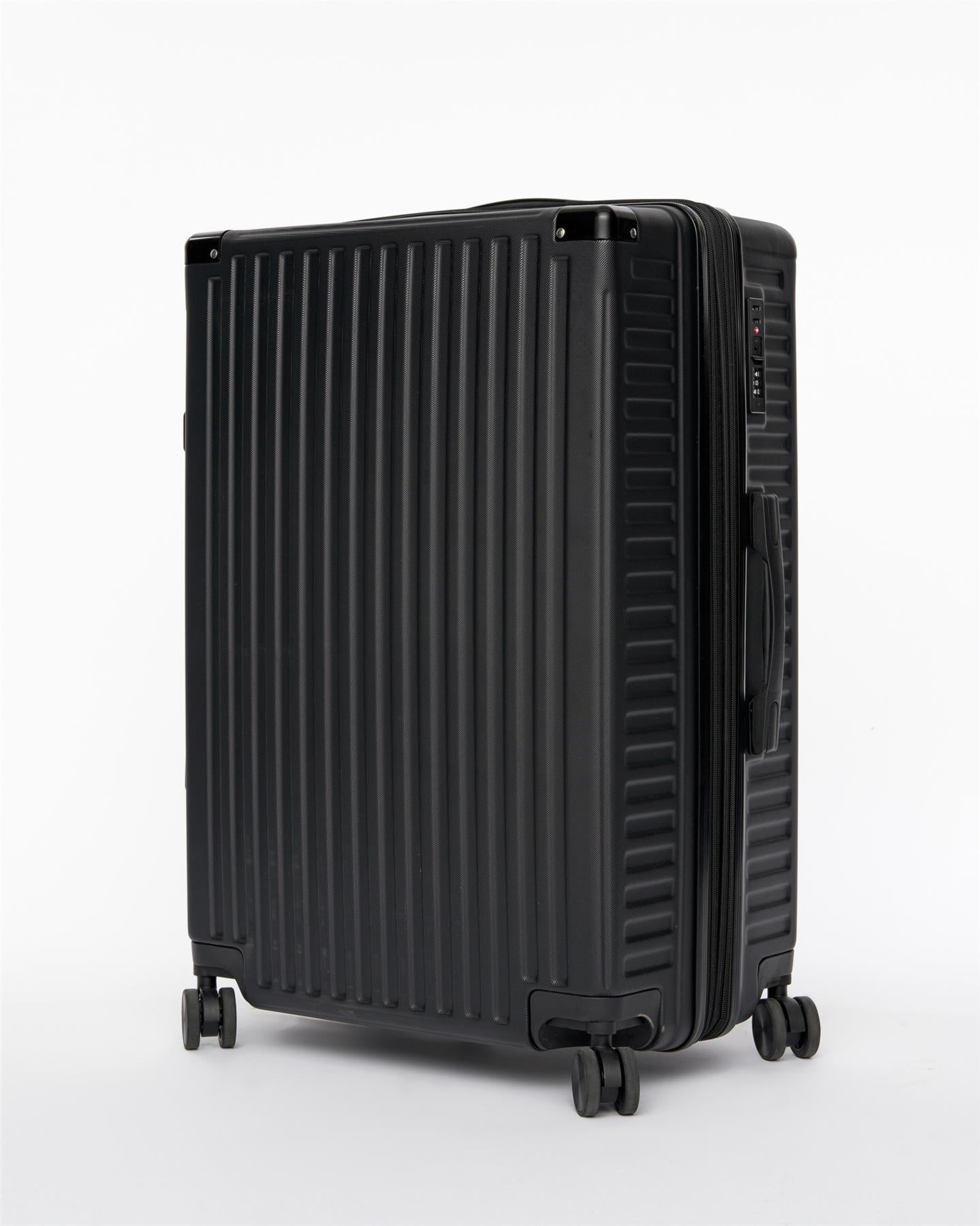 Mens Studio Leon Suitcase 3pk Black