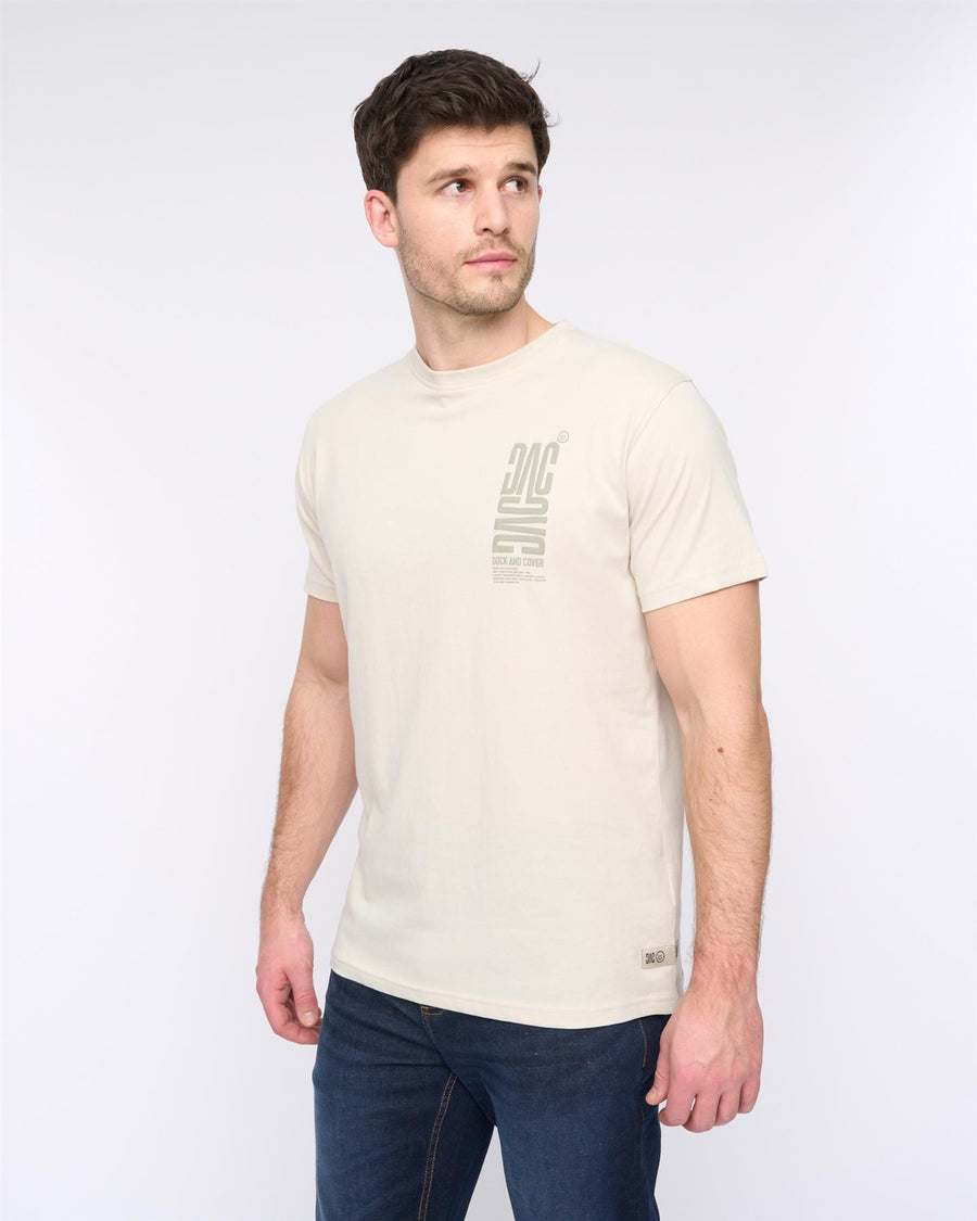 Mens Tremake T-Shirt Pebble
