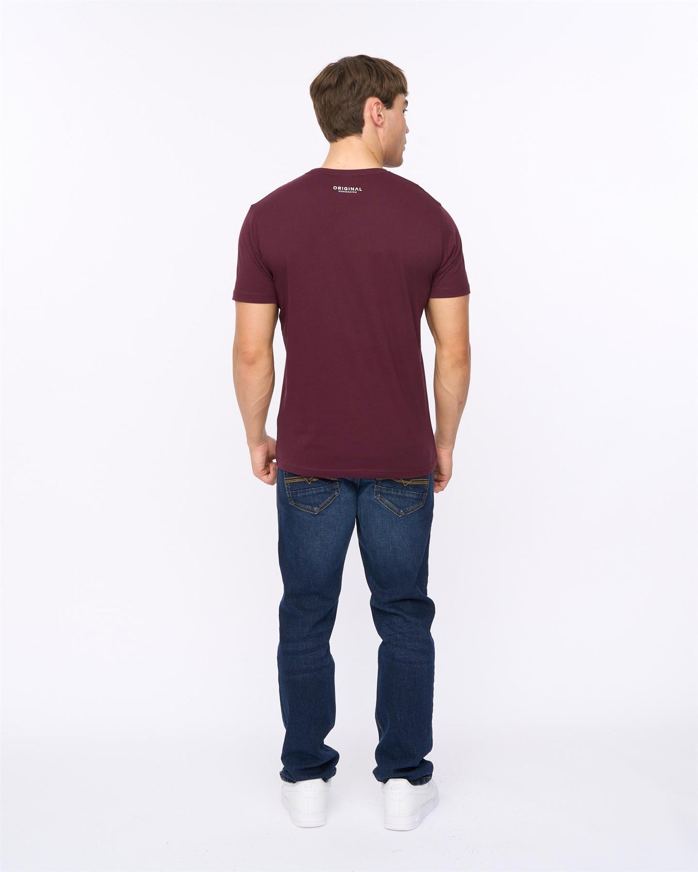 Mens Hellmere T-Shirt Raisin