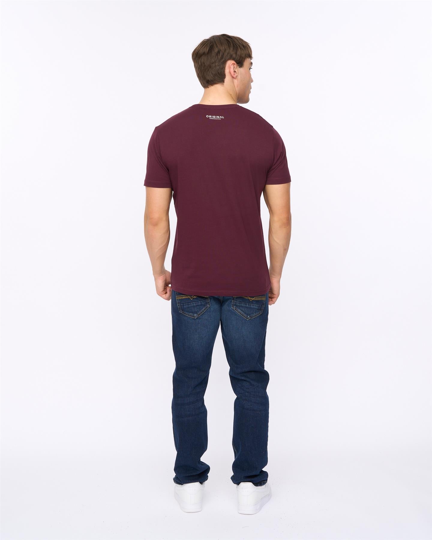 Mens Hellmere T-Shirt Raisin