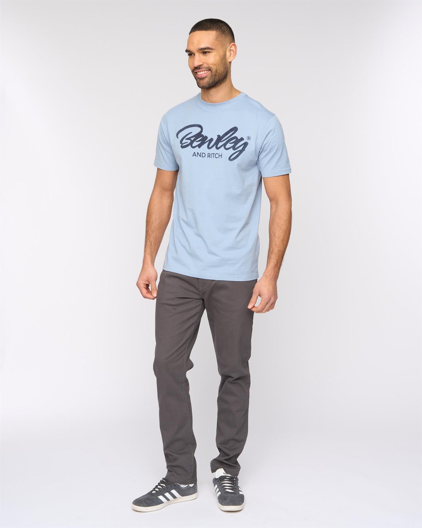 Mens  Yardley T-Shirt Blue