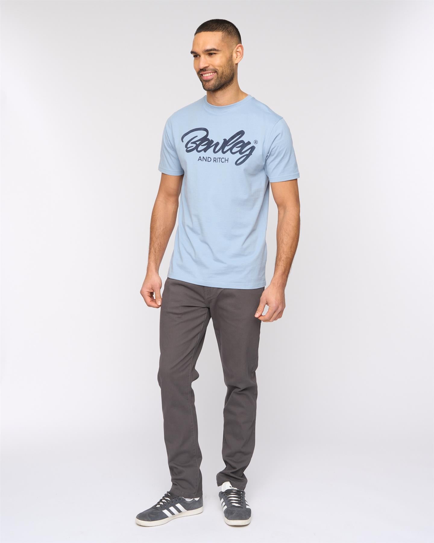 Mens  Yardley T-Shirt Blue