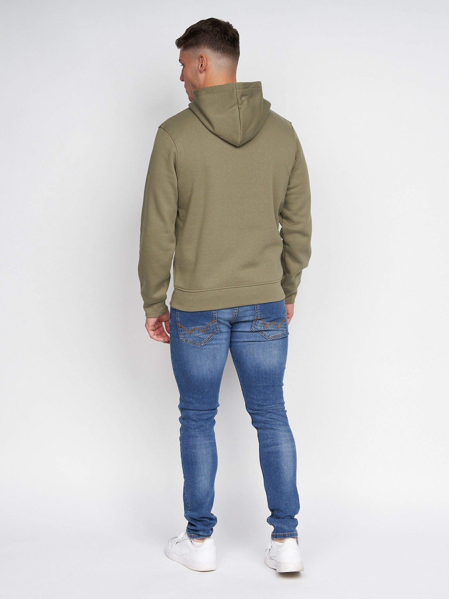 Mens Pecklar Hoodie Olive