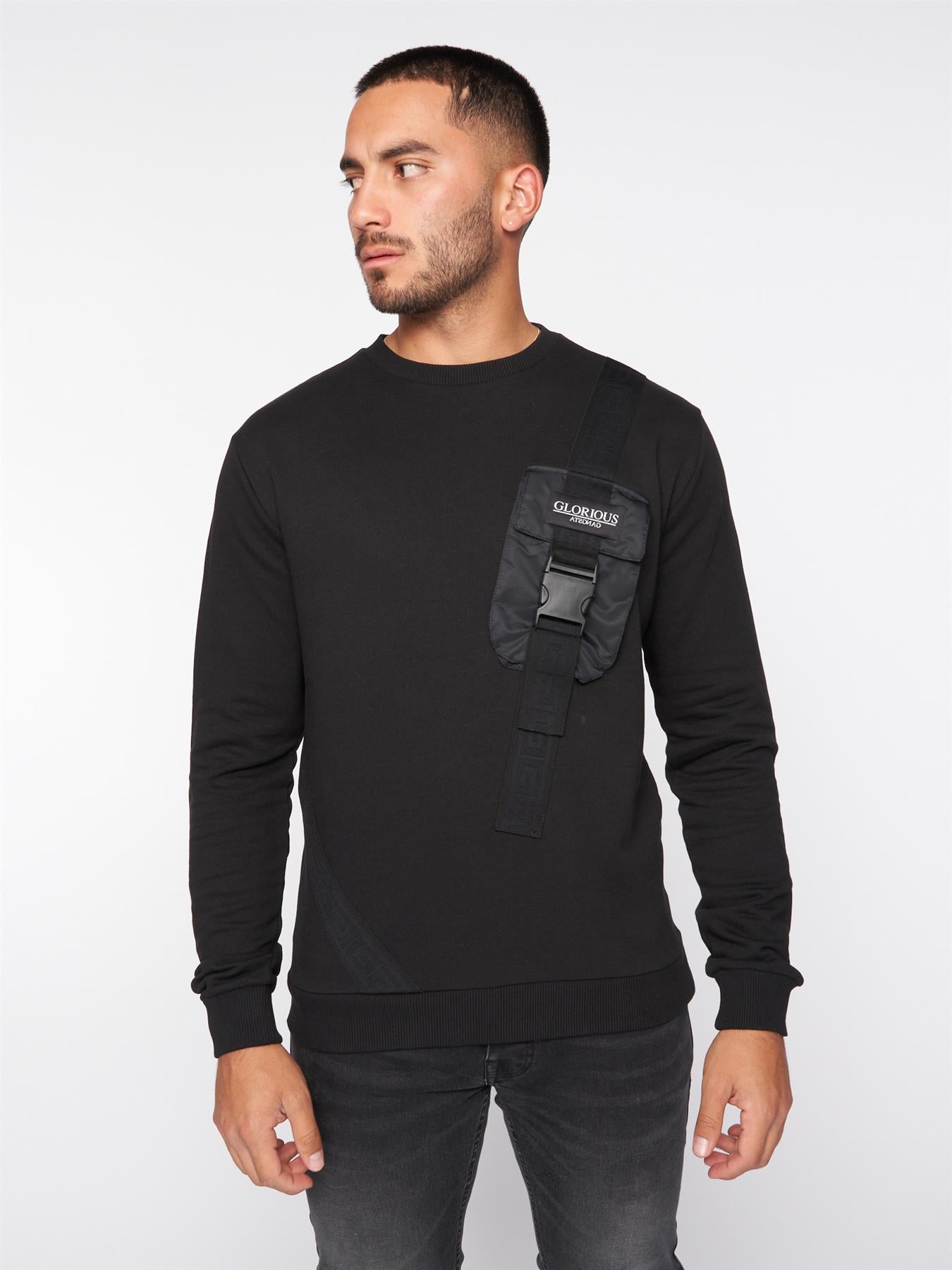 Mens Enzoli Hoody Black