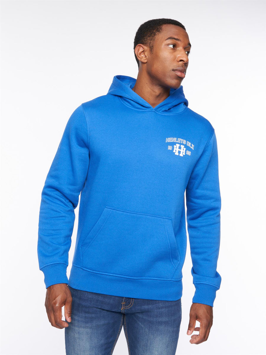 Mens Edgeton Hoodie Blue
