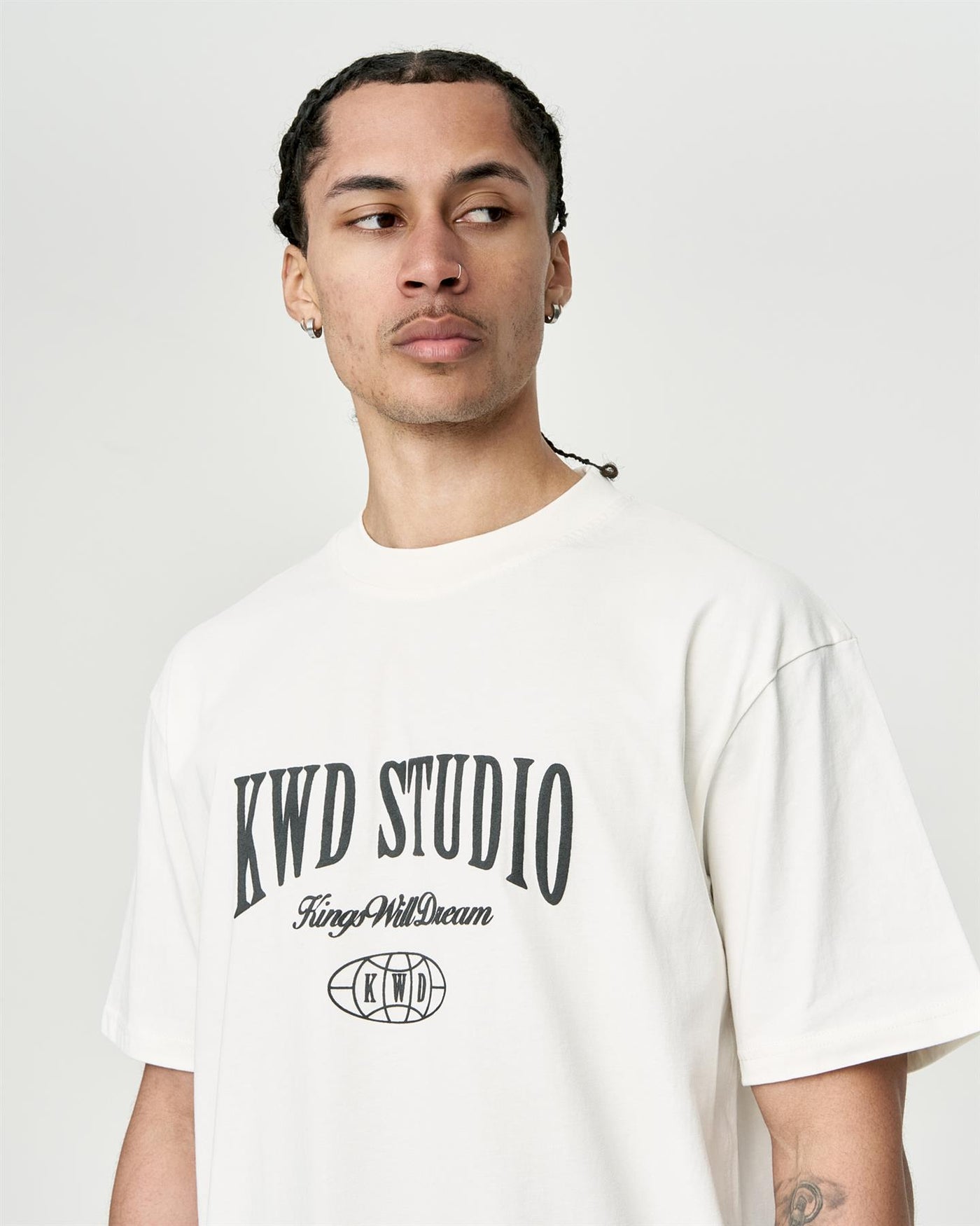 Mens Studio Studios T-Shirt Off White