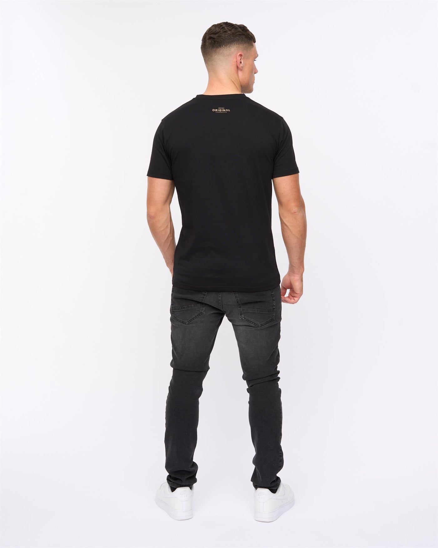 Mens Kratmoss T-Shirt Black