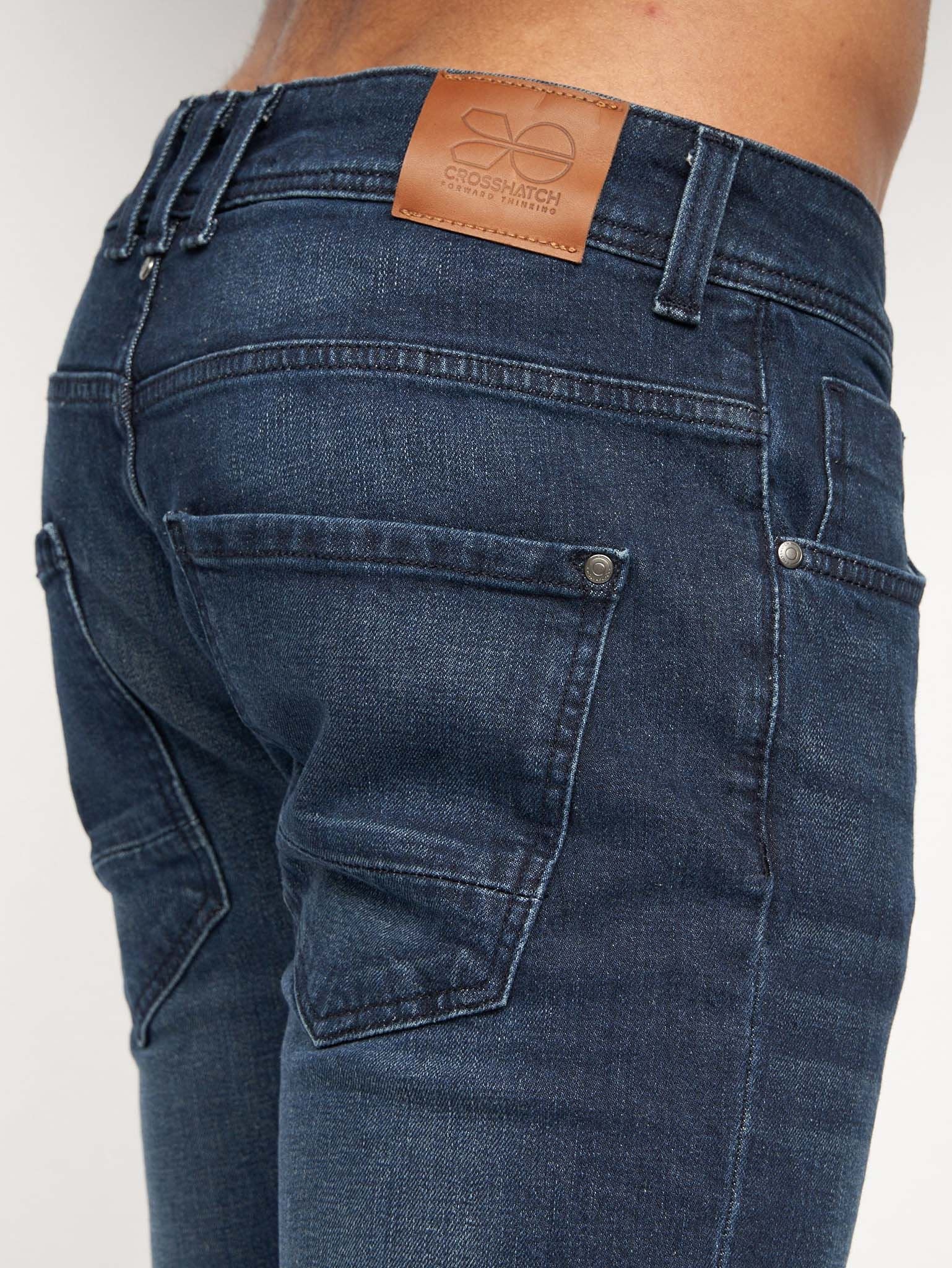 Sheldons Slim Fit Jeans Dark Wash