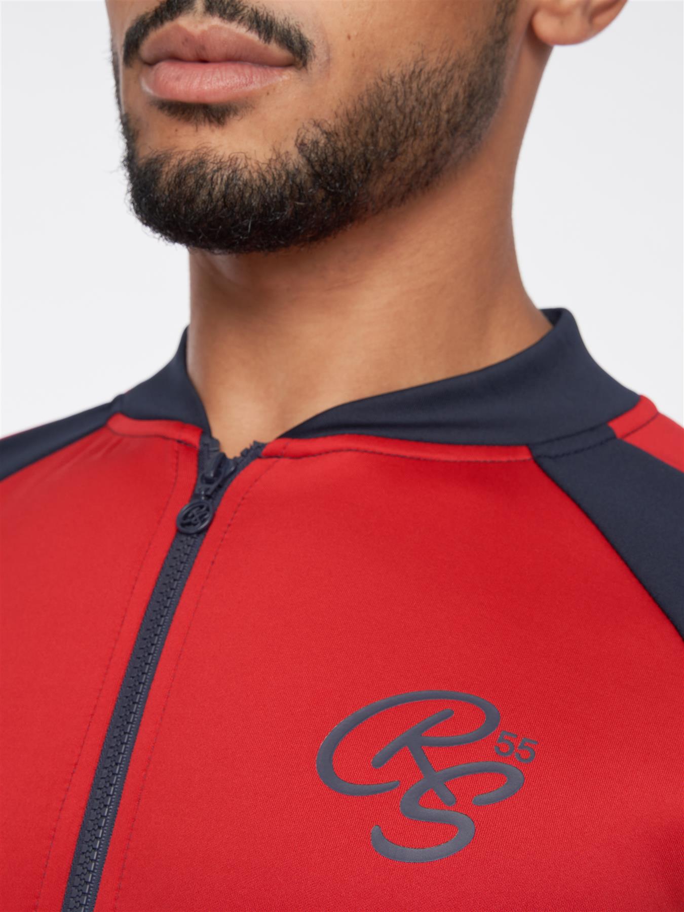 Daxton Tracksuit Navy/Red