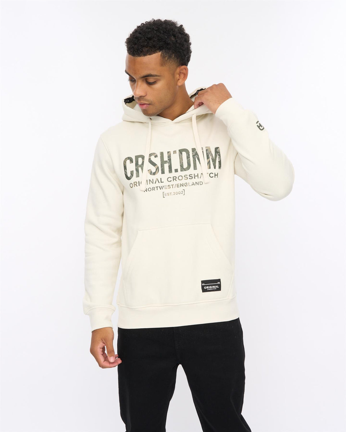 Mens Campbox Hoodie Off White
