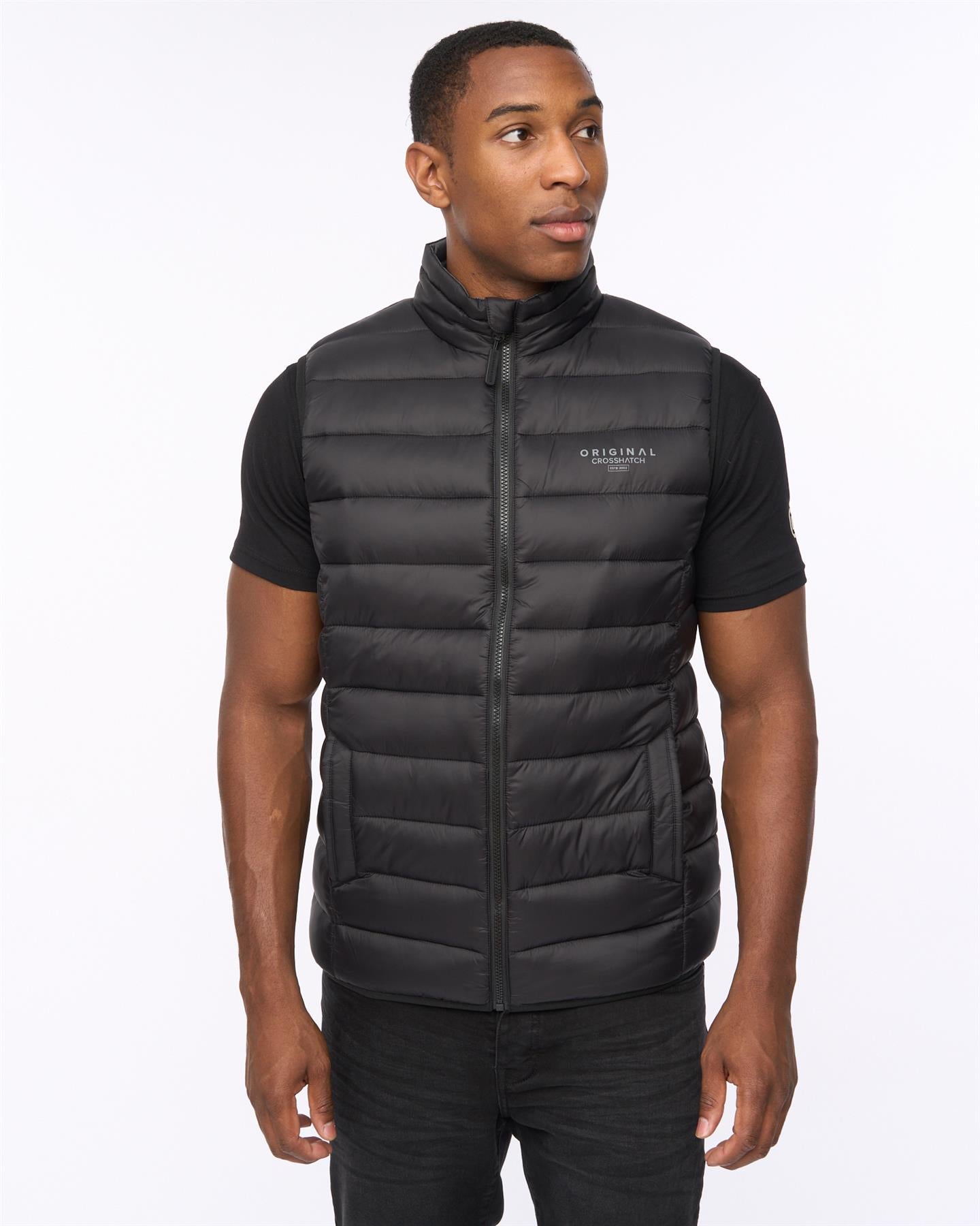 Mens Gattering MVE Gilet Black