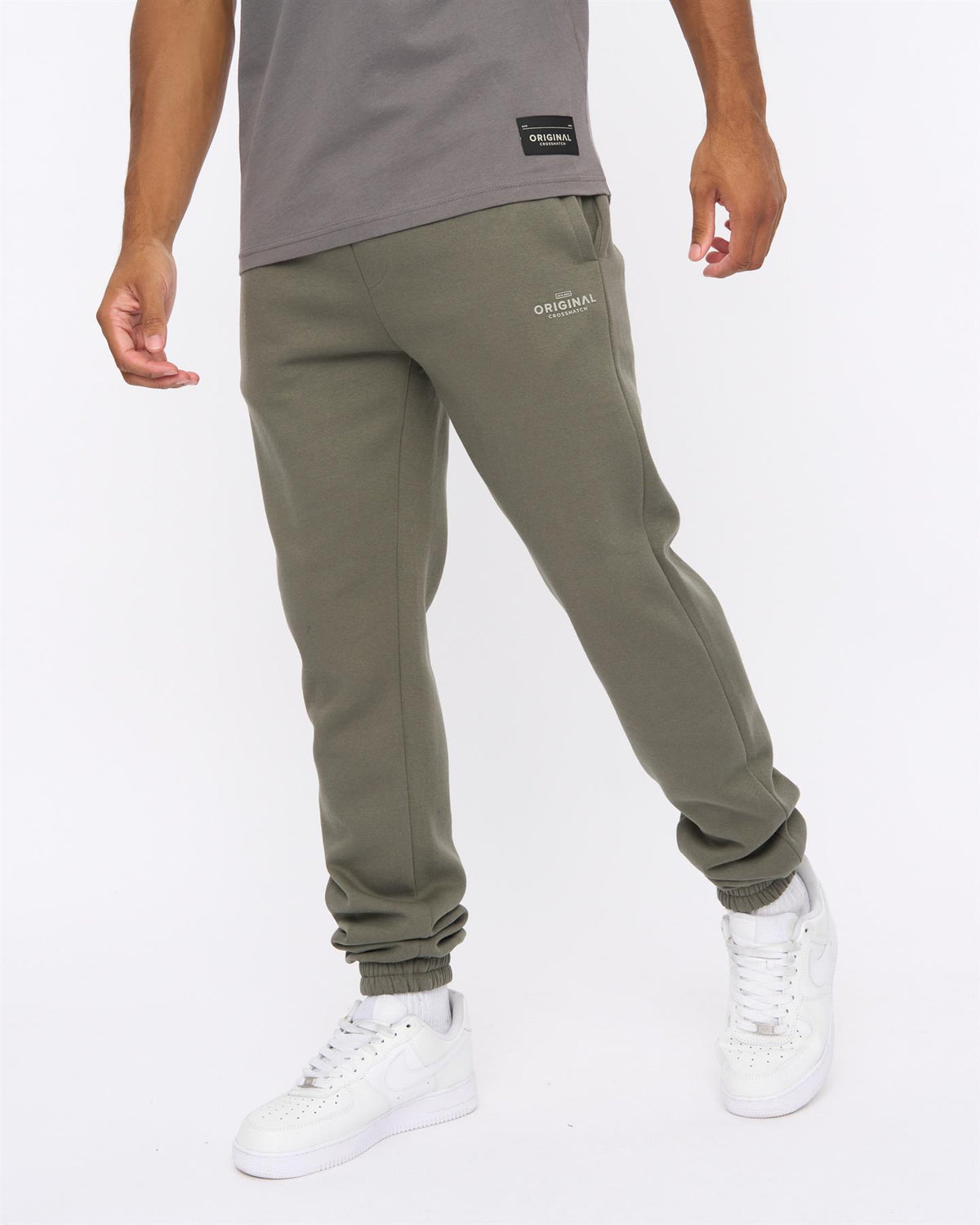 Mens Mappedout Joggers Olive