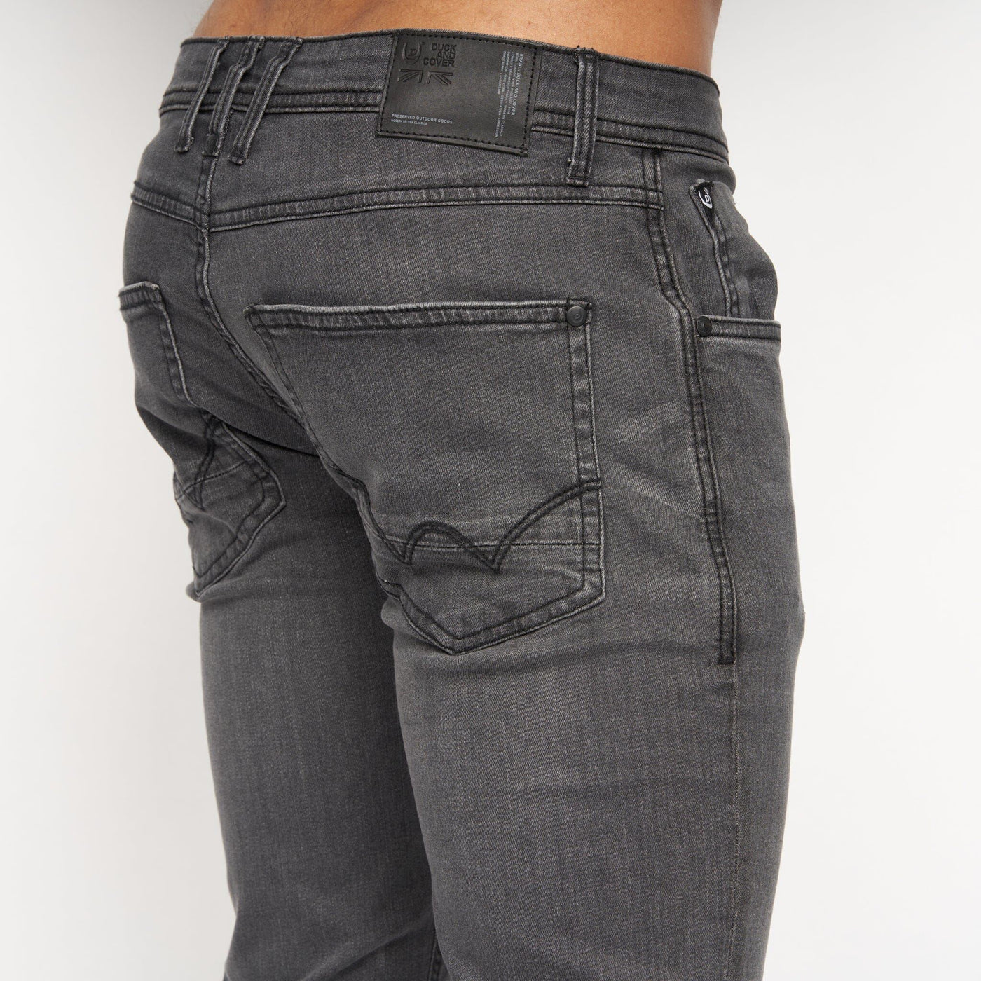 Tranfold Slim Fit Jeans Grey