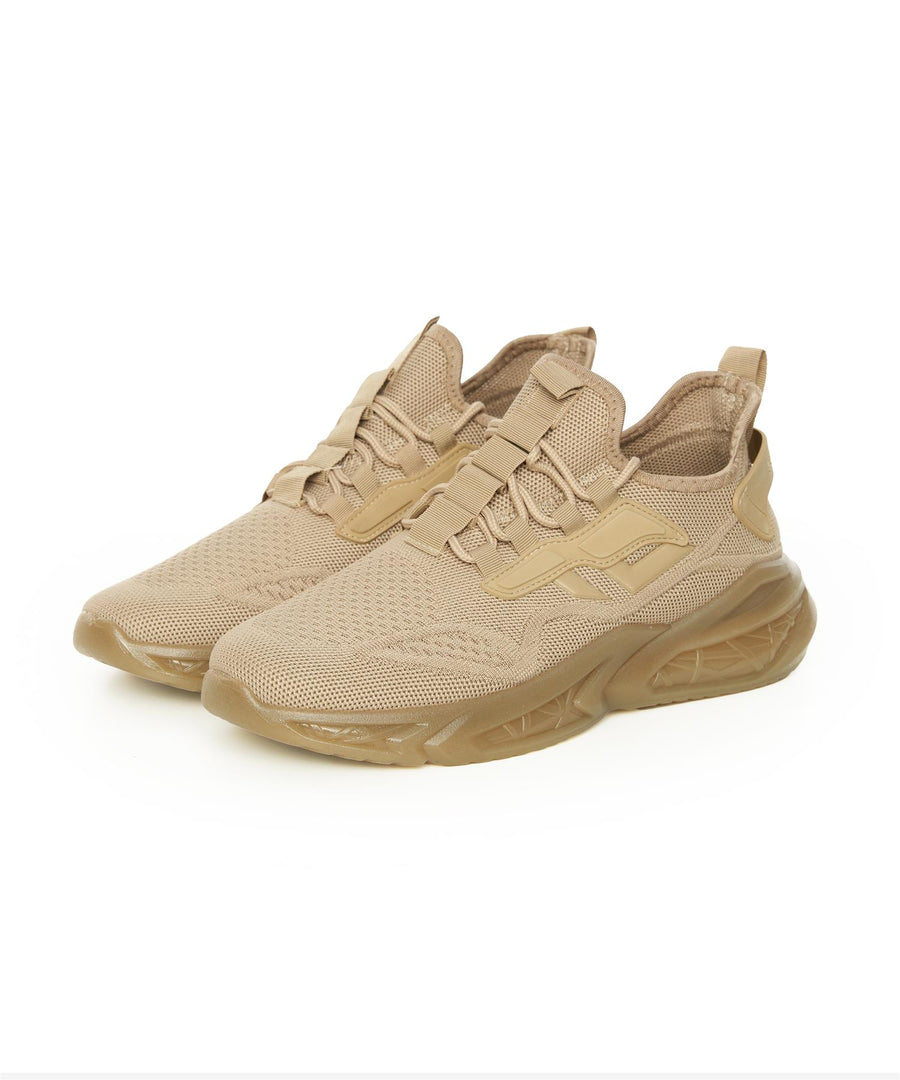 Mens Nantycaws Trainers Stone