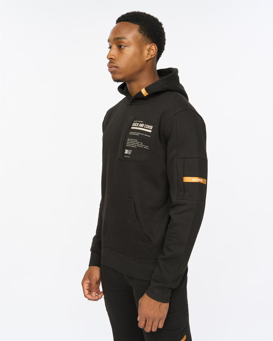 Mens Adamsberg Hoodie Black