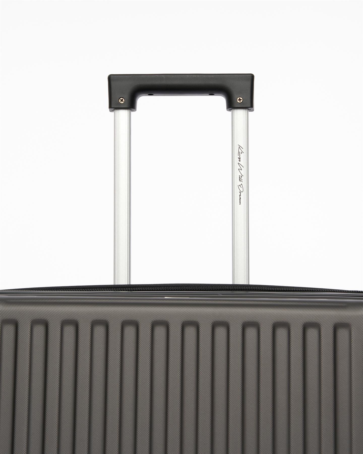 Mens Studio Leon Suitcase 3pk Grey