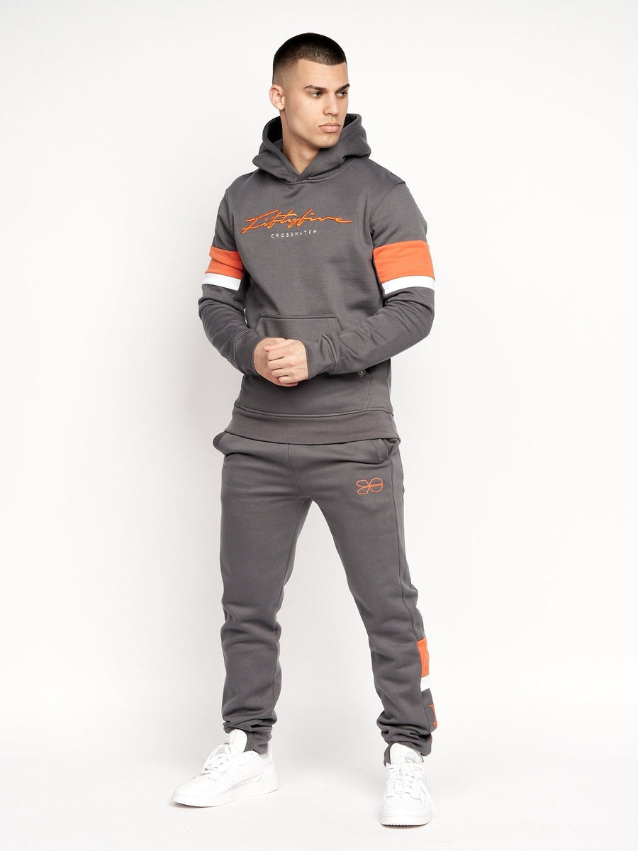 Mens Blastout Hoodie Dark Grey