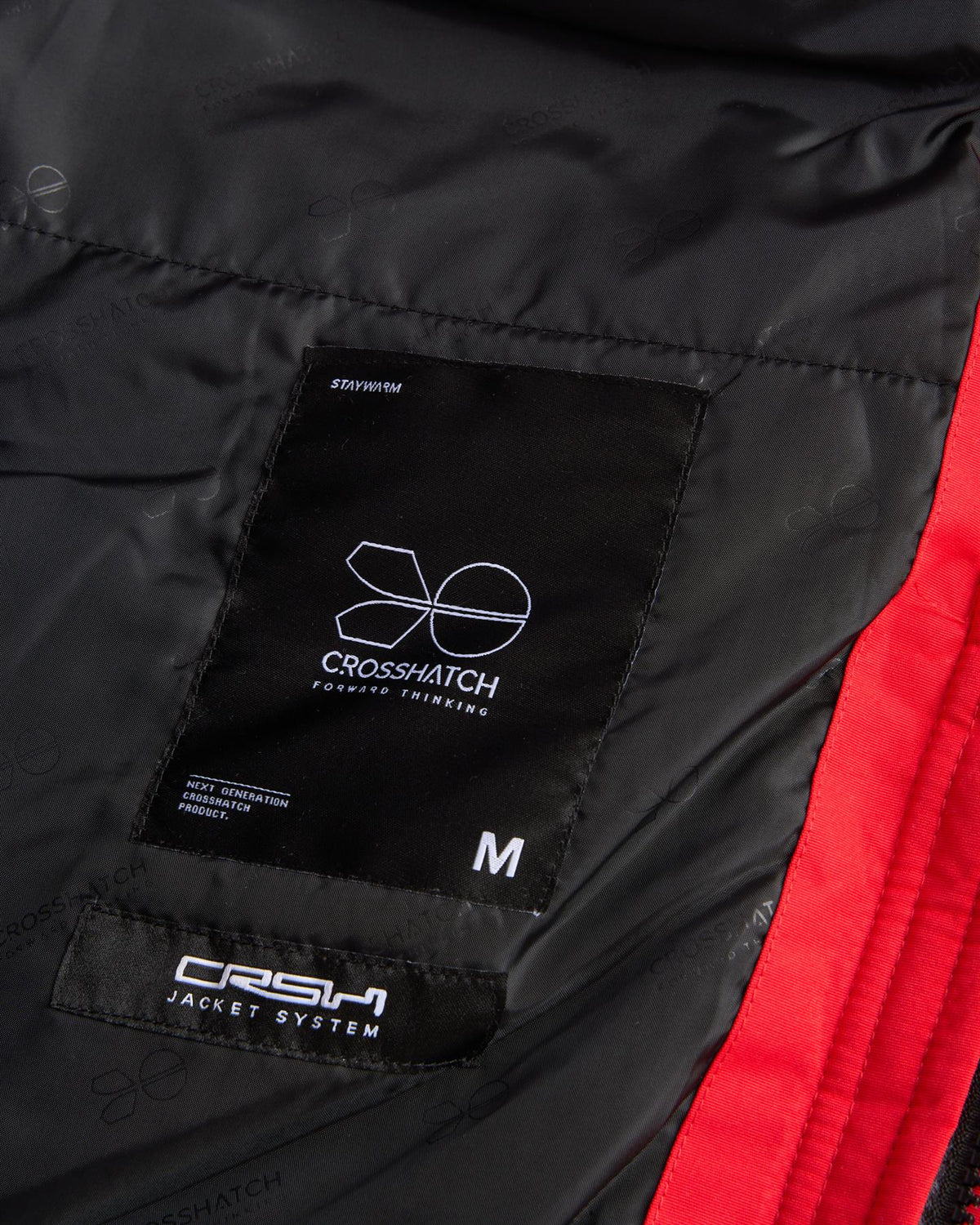 Mens Milwaka Long Jacket Red