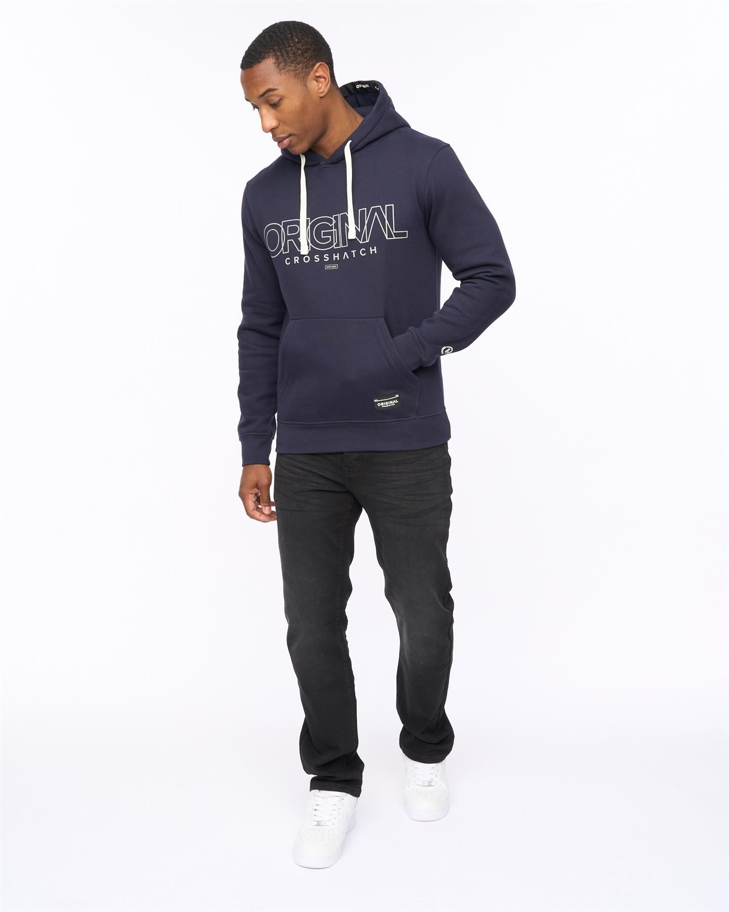 Mens Carrimoore Hoodie Navy